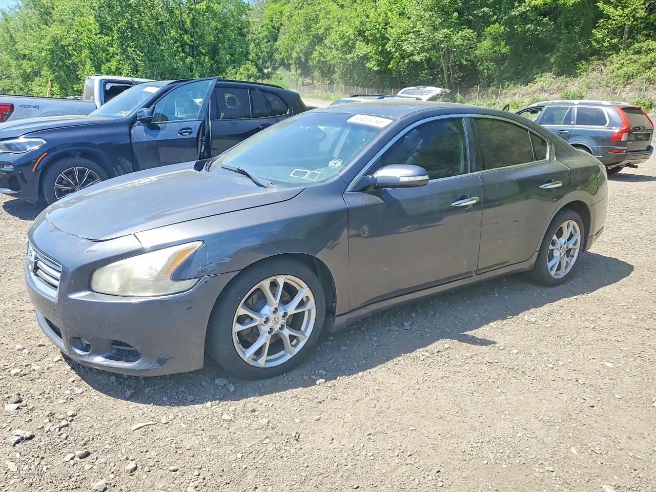 2012 Nissan Maxima 3.5 S Gray vin: 1N4AA5APXCC813042