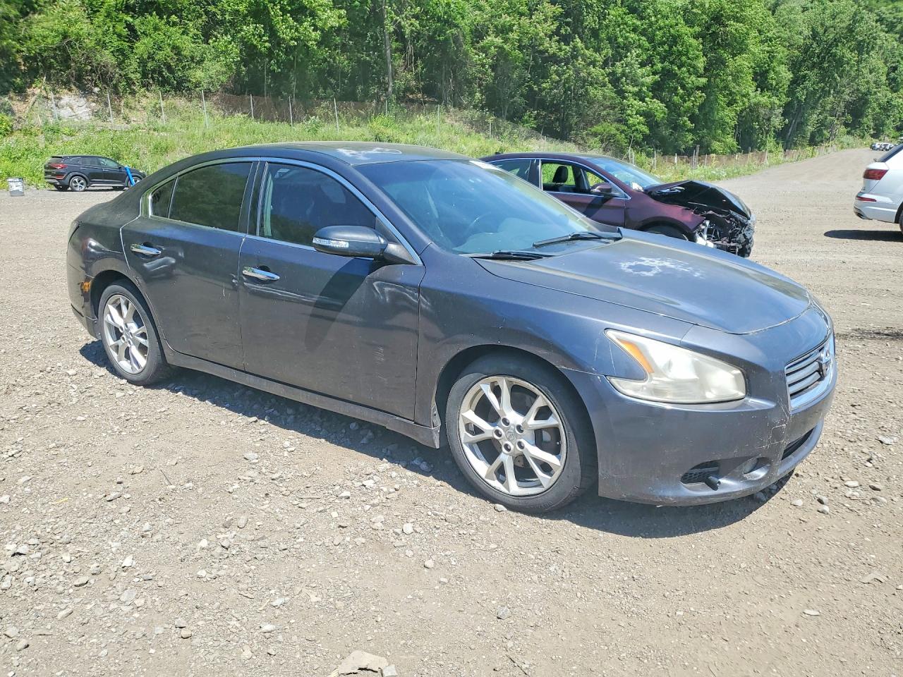 2012 Nissan Maxima 3.5 S Gray vin: 1N4AA5APXCC813042