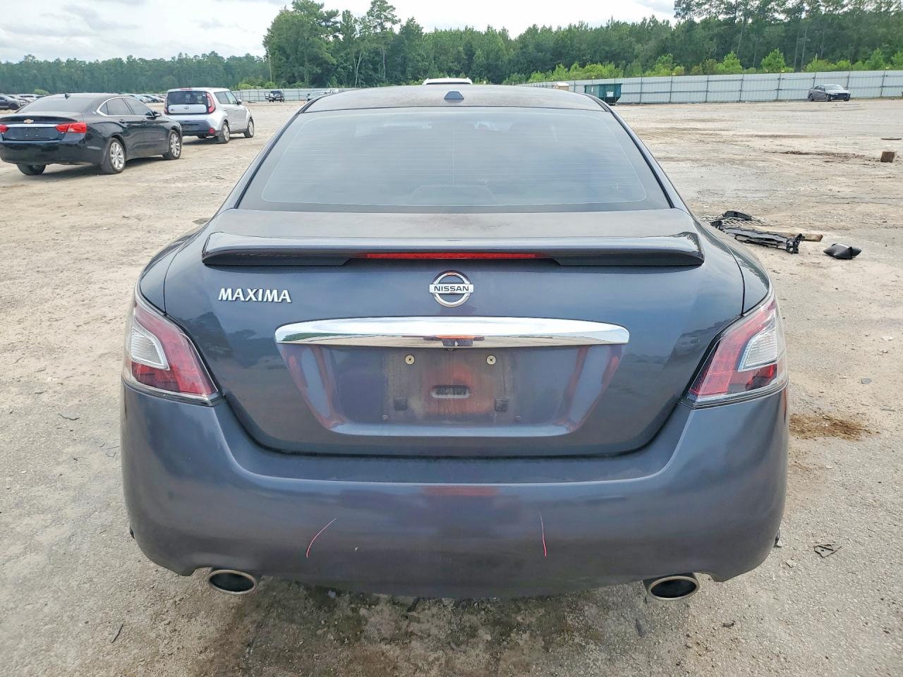 2012 Nissan Maxima 3.5 S Gray vin: 1N4AA5APXCC815003