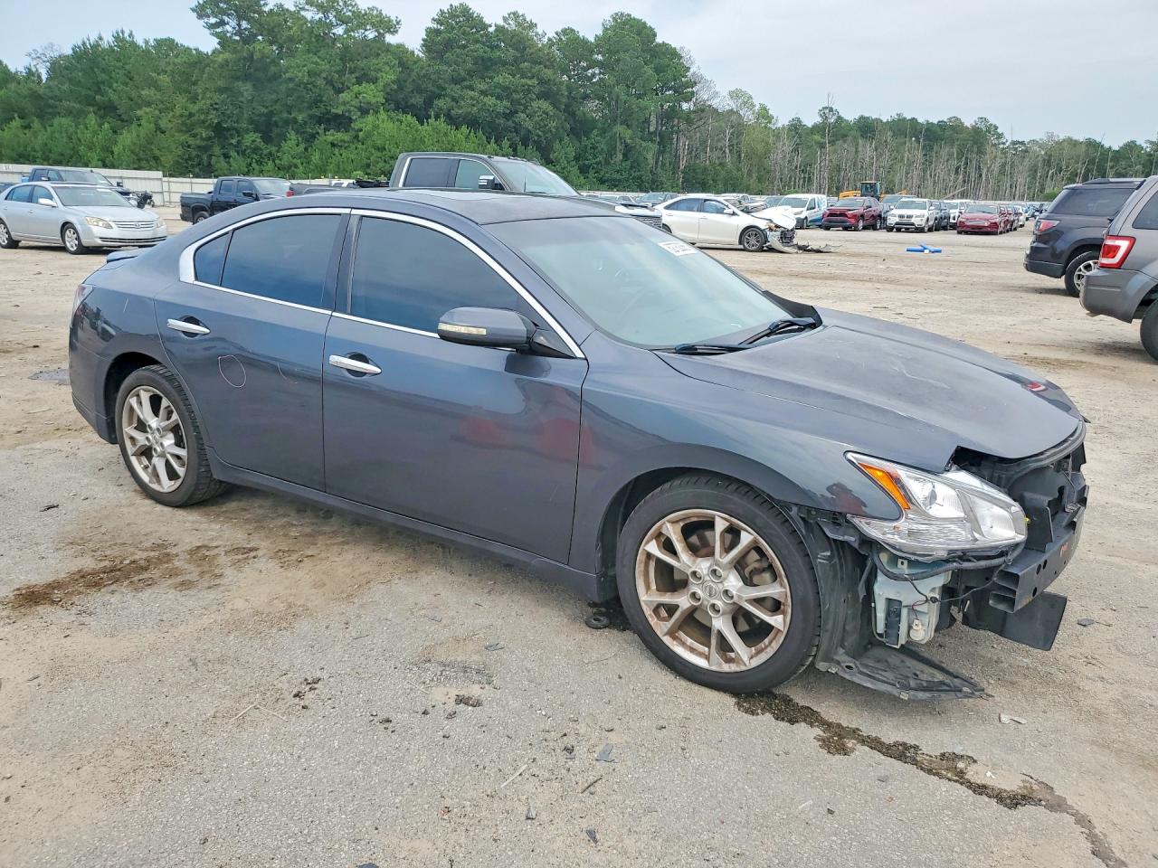2012 Nissan Maxima 3.5 S Gray vin: 1N4AA5APXCC815003