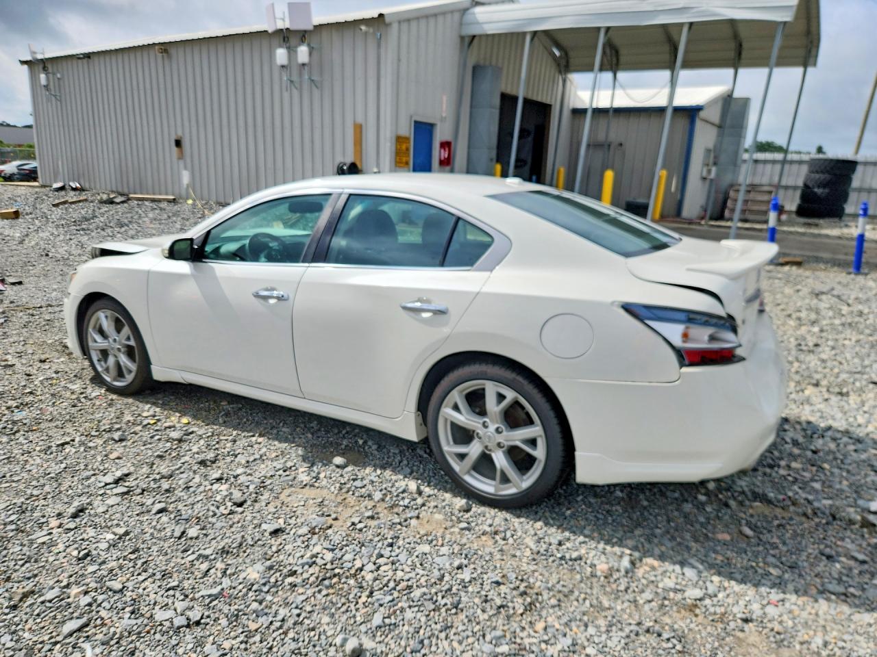 2012 Nissan Maxima 3.5 S White vin: 1N4AA5APXCC818757