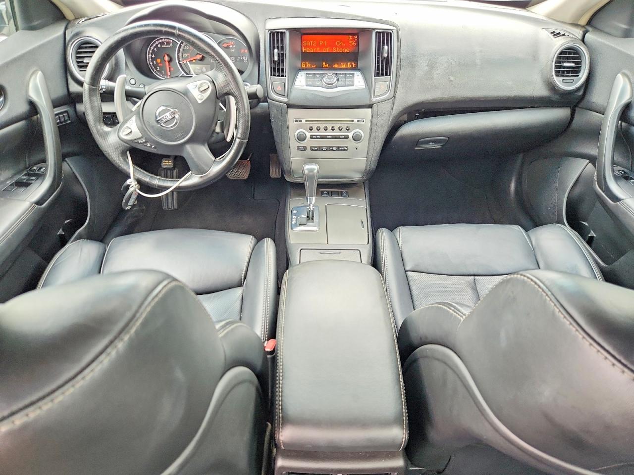 2012 Nissan Maxima 3.5 S White vin: 1N4AA5APXCC818757
