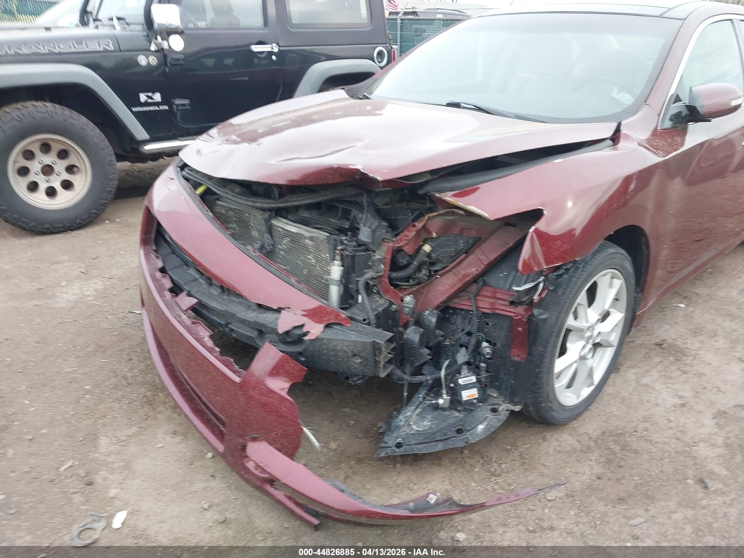 2012 Nissan Maxima 3.5 Sv Maroon vin: 1N4AA5APXCC826759