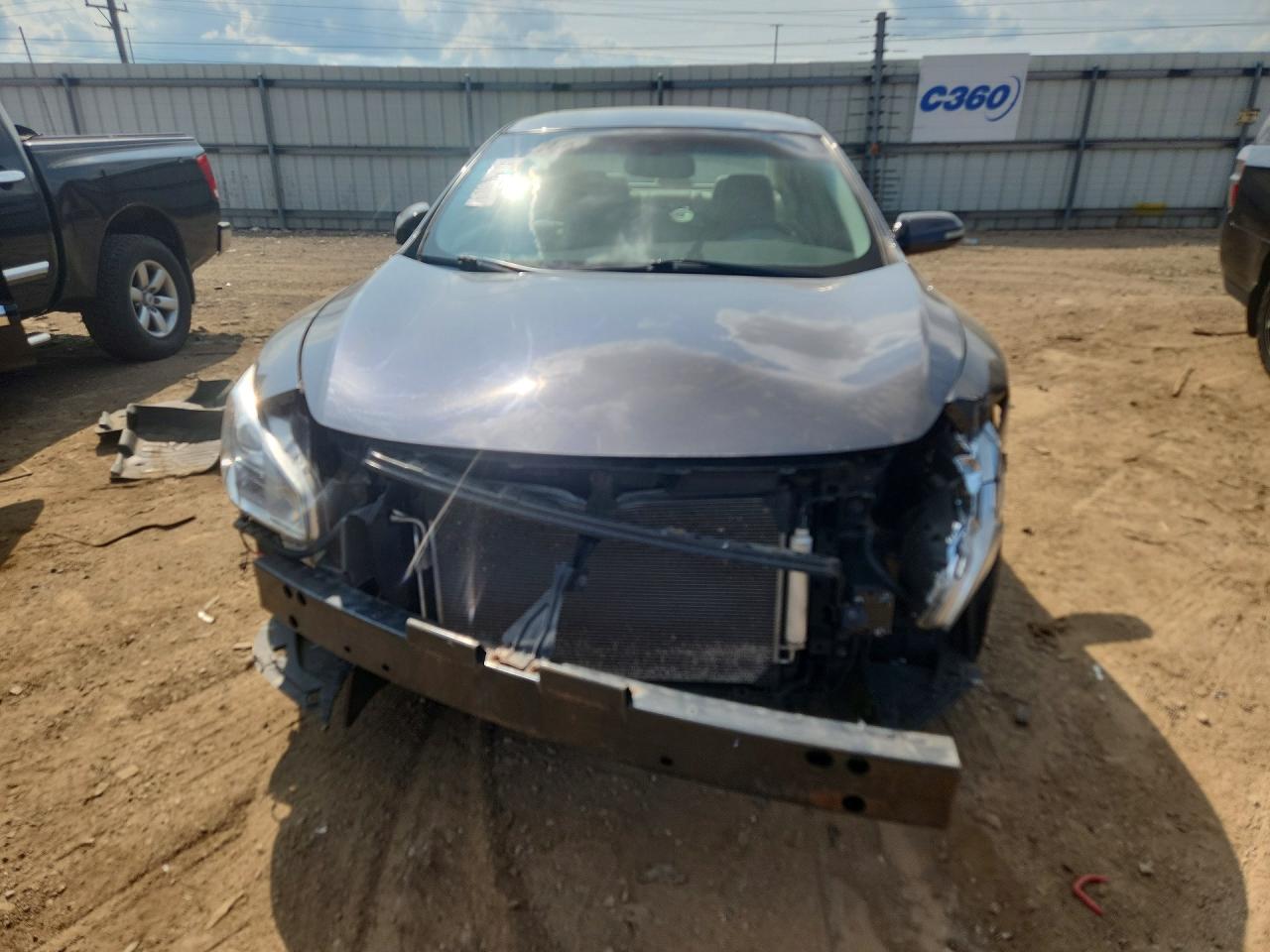 2012 Nissan Maxima 3.5 S Серый vin: 1N4AA5APXCC827376