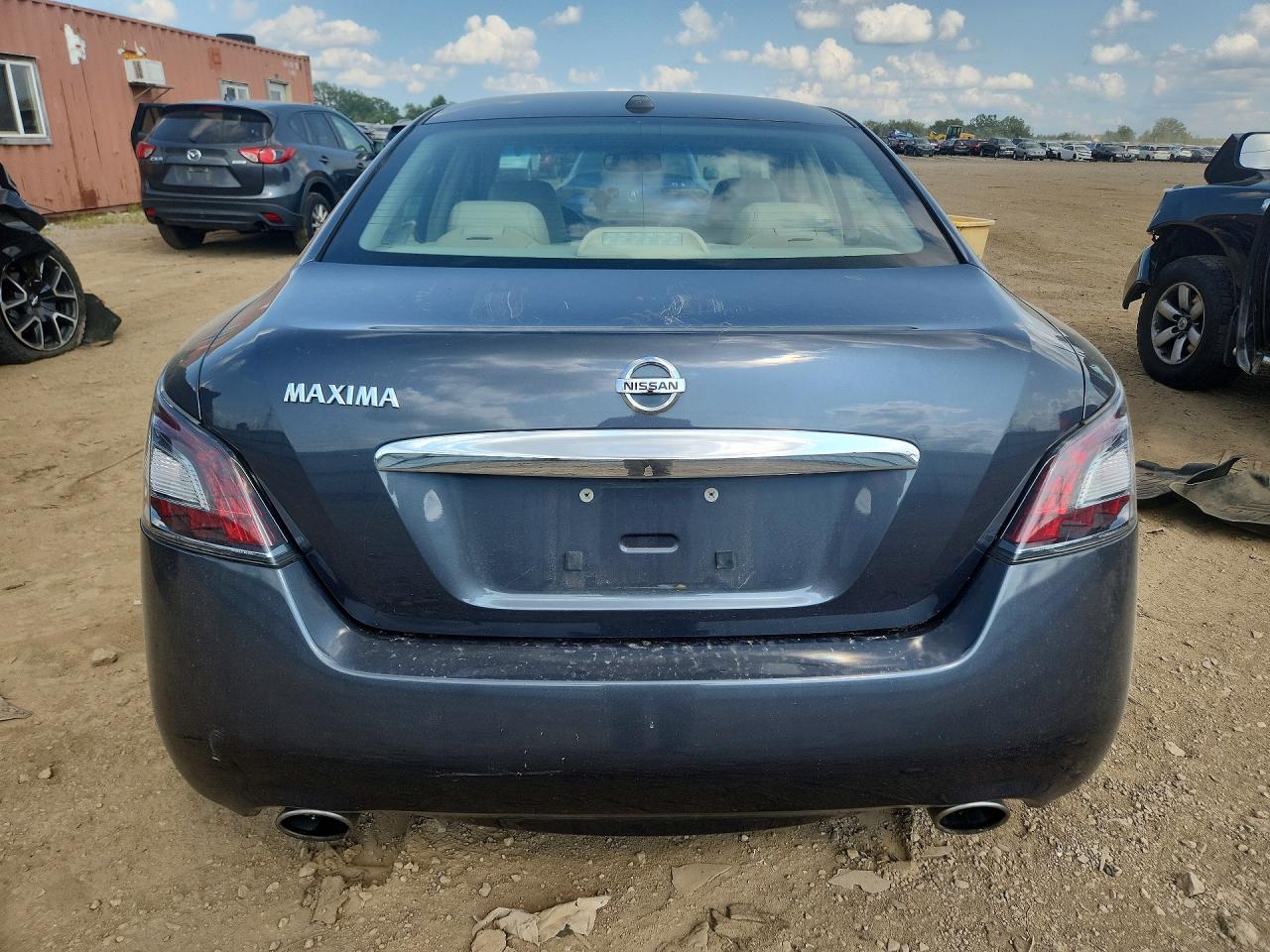 2012 Nissan Maxima 3.5 S Серый vin: 1N4AA5APXCC827376