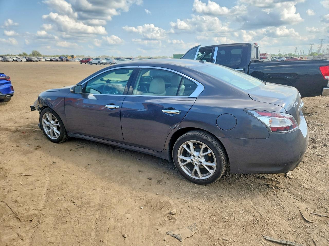 2012 Nissan Maxima 3.5 S Серый vin: 1N4AA5APXCC827376