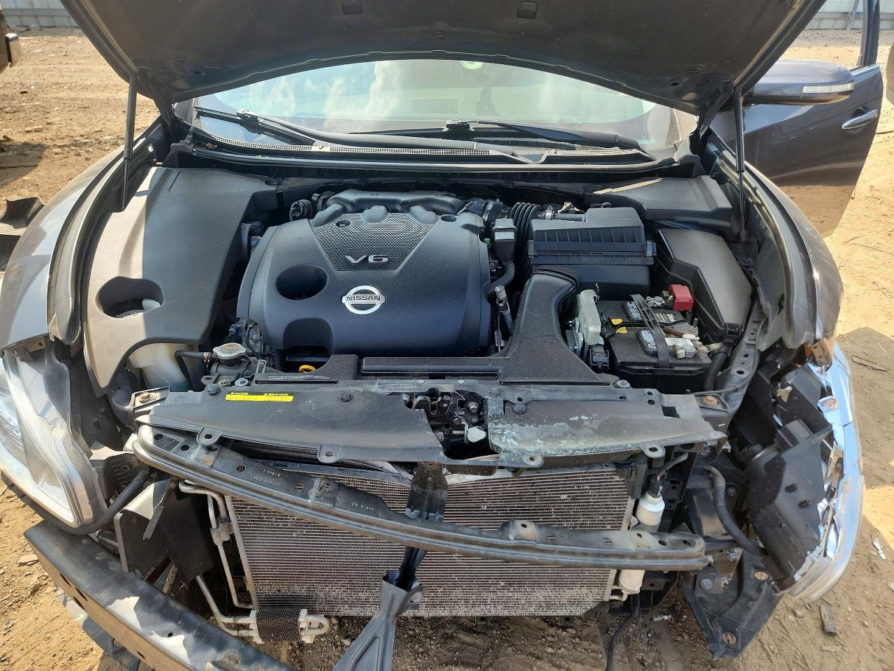 2012 Nissan Maxima 3.5 S Серый vin: 1N4AA5APXCC827376