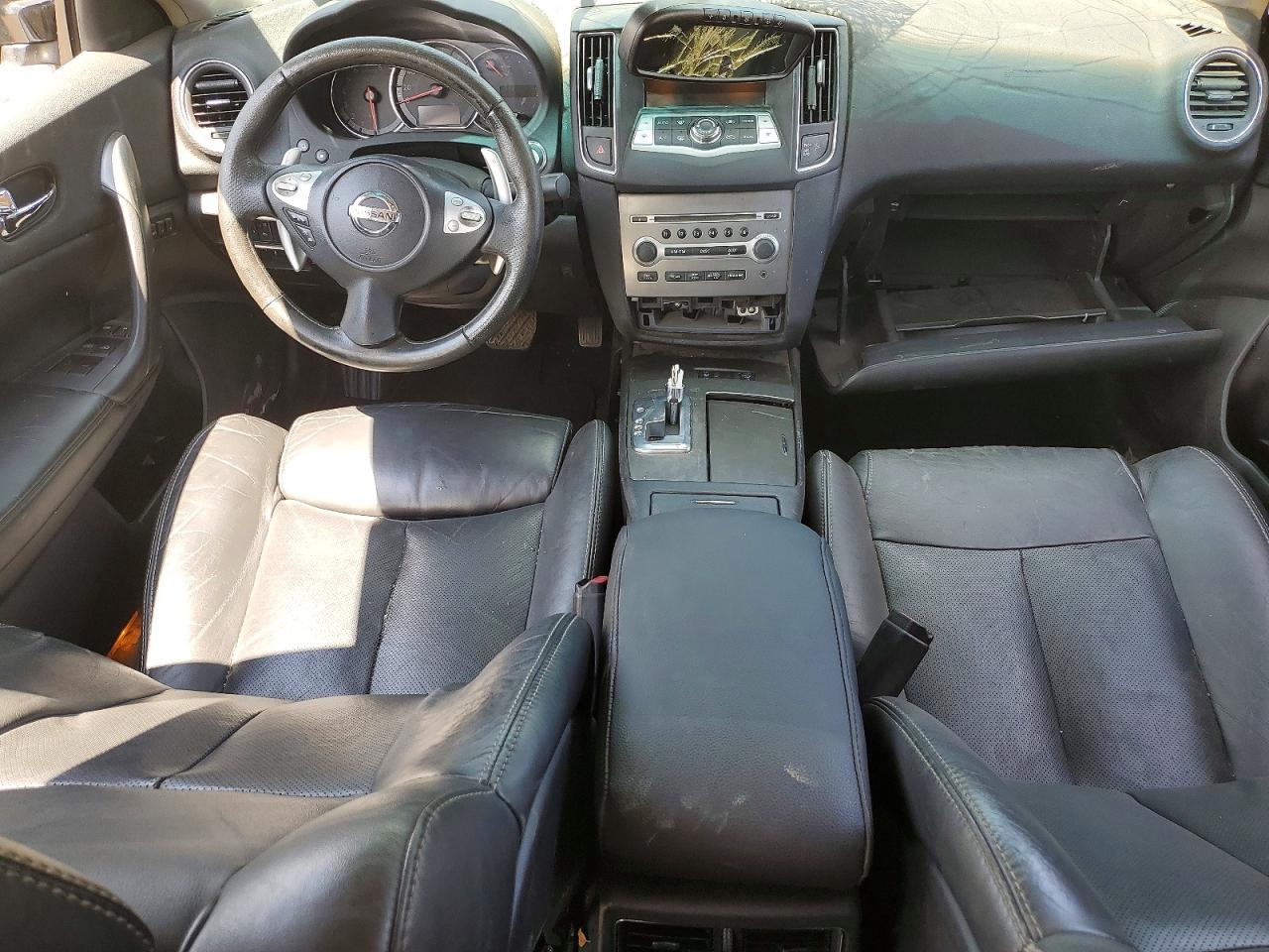 2012 Nissan Maxima 3.5 S Black vin: 1N4AA5APXCC851001