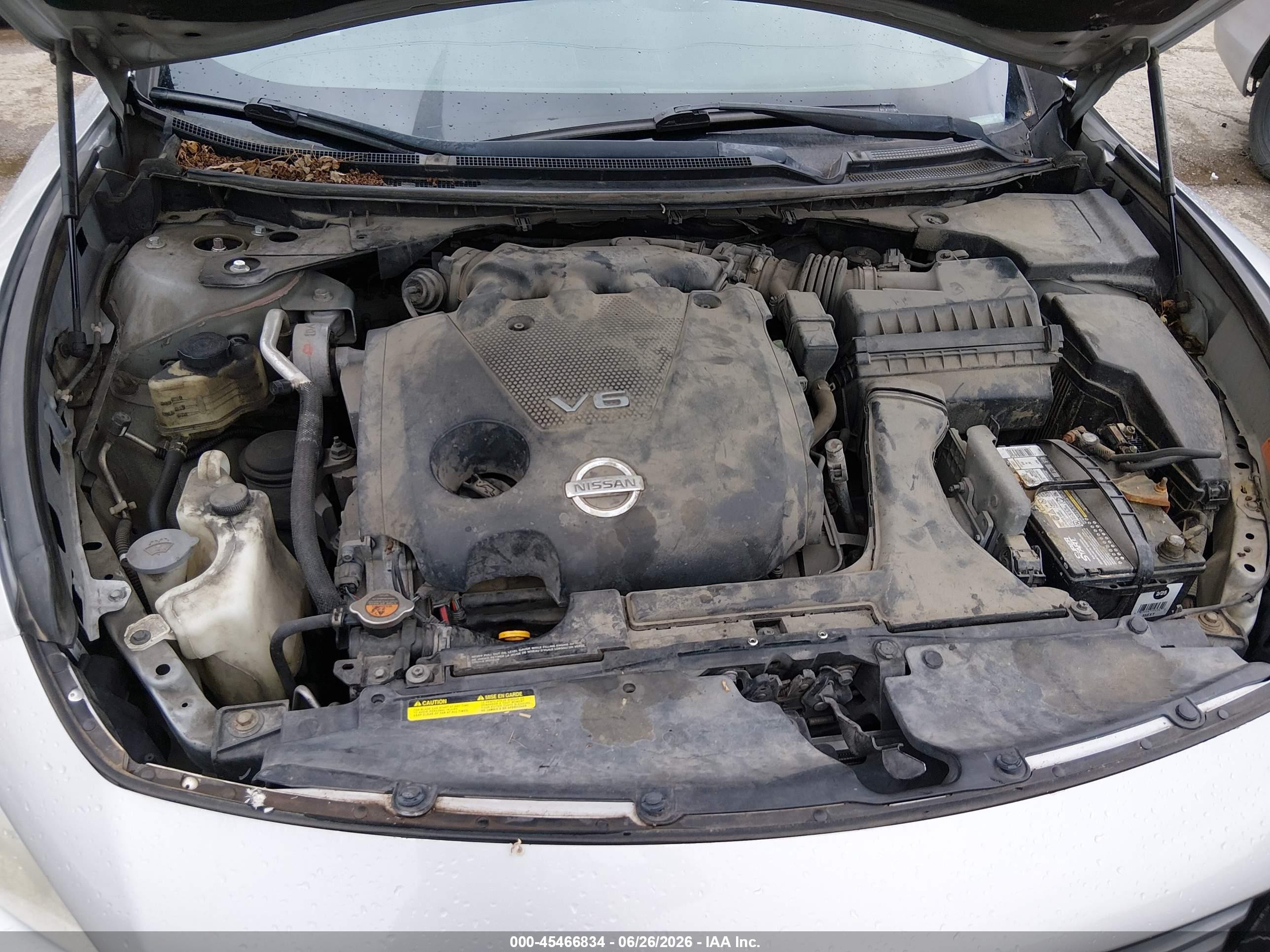 2012 Nissan Maxima 3.5 Sv Silver vin: 1N4AA5APXCC855372