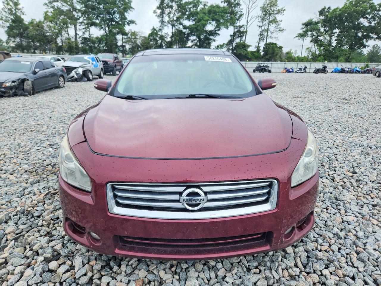 2012 Nissan Maxima 3.5 S Burgundy vin: 1N4AA5APXCC859793