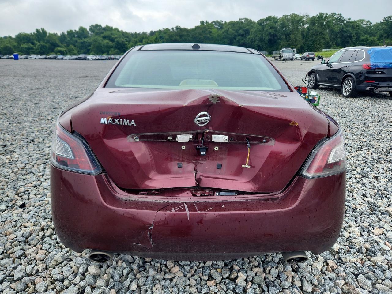 2012 Nissan Maxima 3.5 S Burgundy vin: 1N4AA5APXCC859793