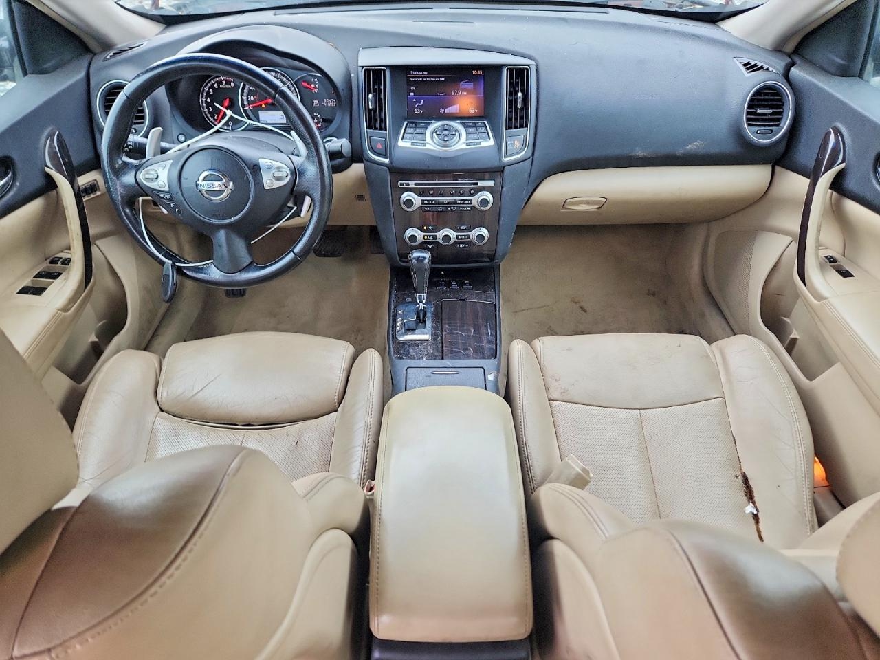 2012 Nissan Maxima 3.5 S Burgundy vin: 1N4AA5APXCC859793