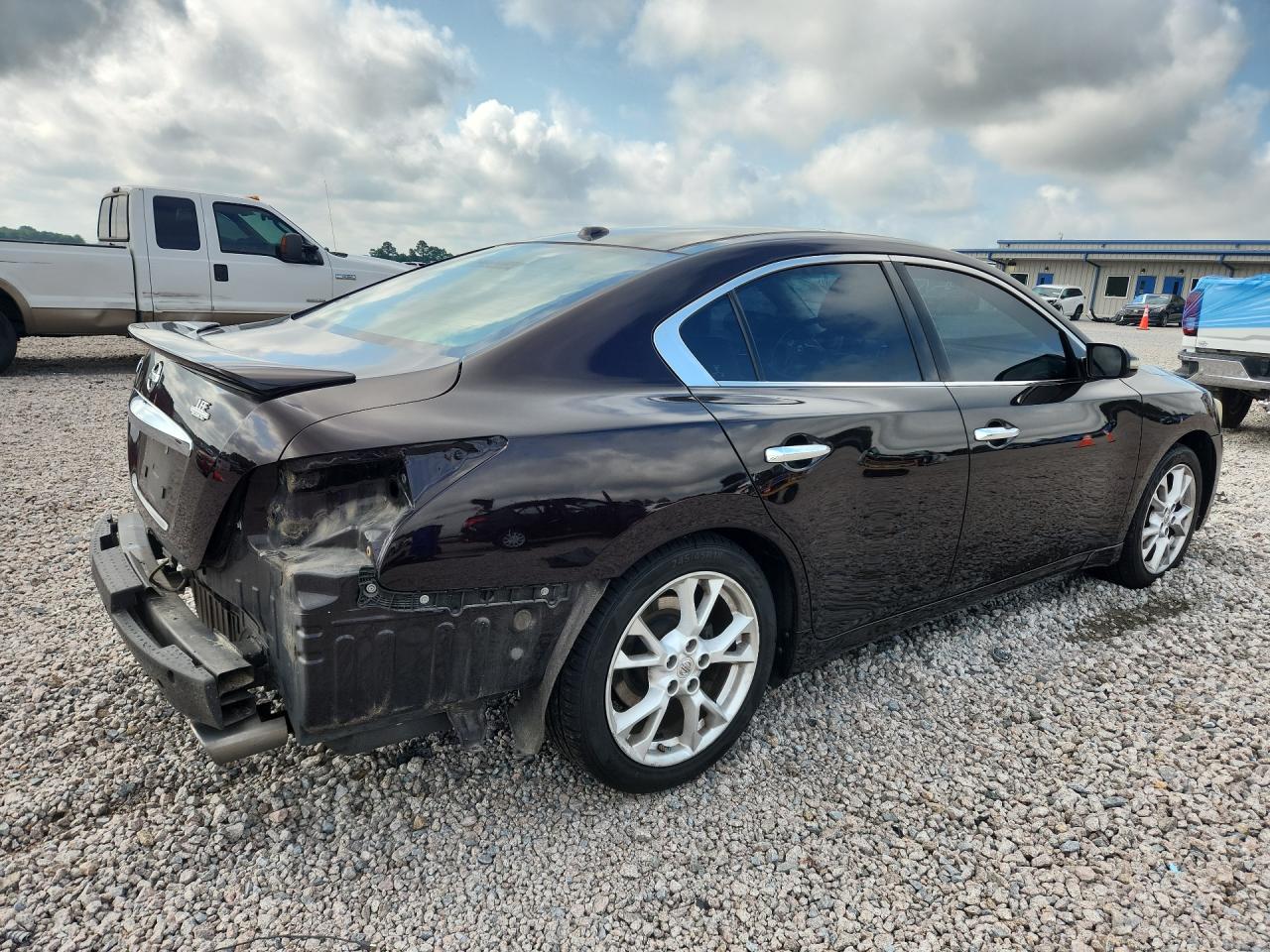 2012 Nissan Maxima 3.5 S Purple vin: 1N4AA5APXCC864556