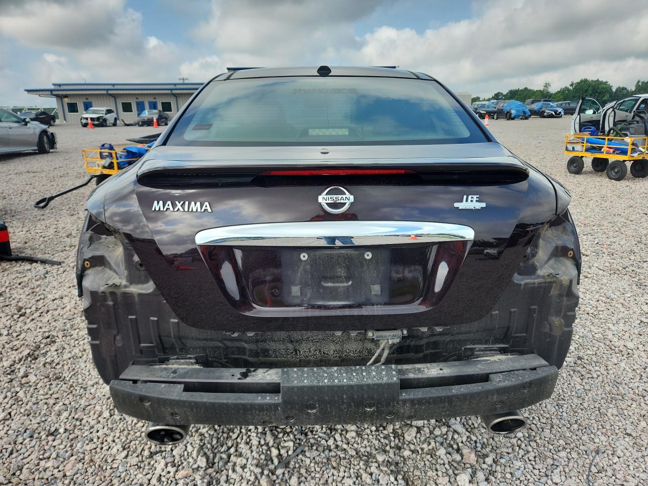 2012 Nissan Maxima 3.5 S Purple vin: 1N4AA5APXCC864556