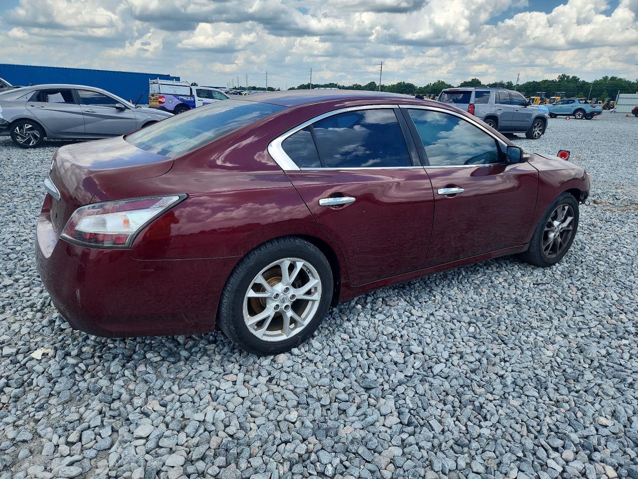 2013 Nissan Maxima 3.5 Sv Burgundy vin: 1N4AA5APXDC803287