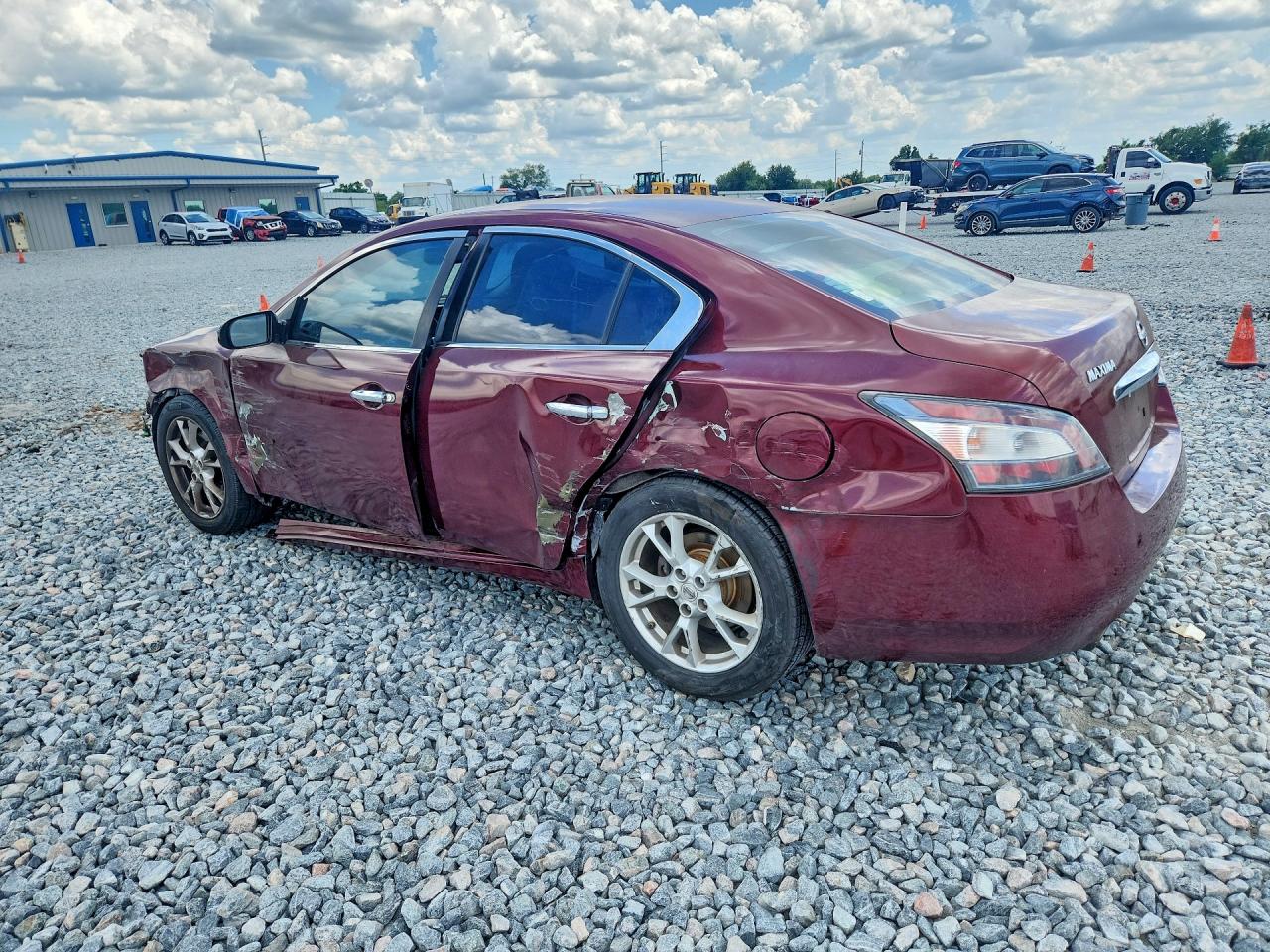 2013 Nissan Maxima 3.5 Sv Burgundy vin: 1N4AA5APXDC803287