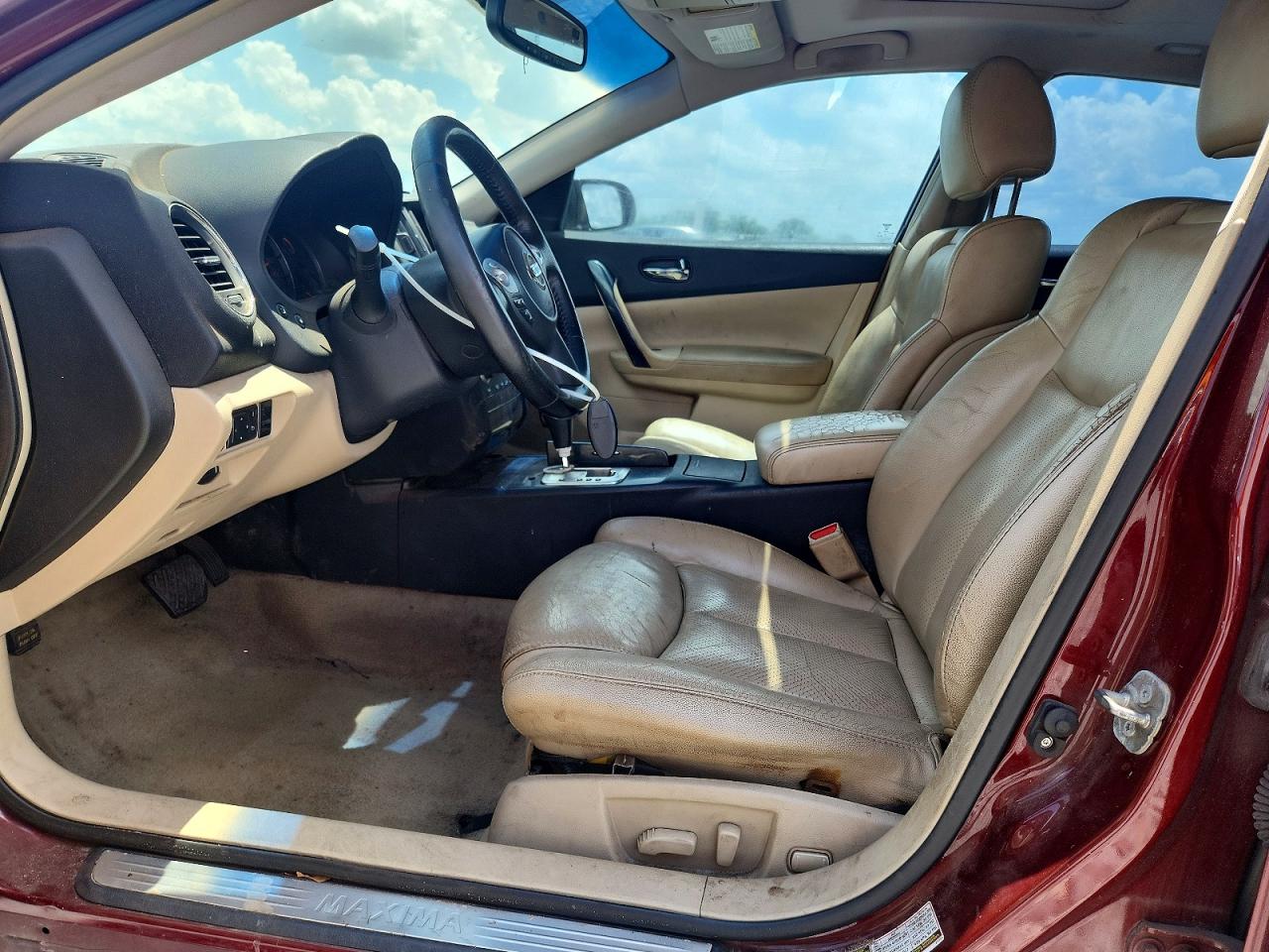 2013 Nissan Maxima 3.5 Sv Burgundy vin: 1N4AA5APXDC803287