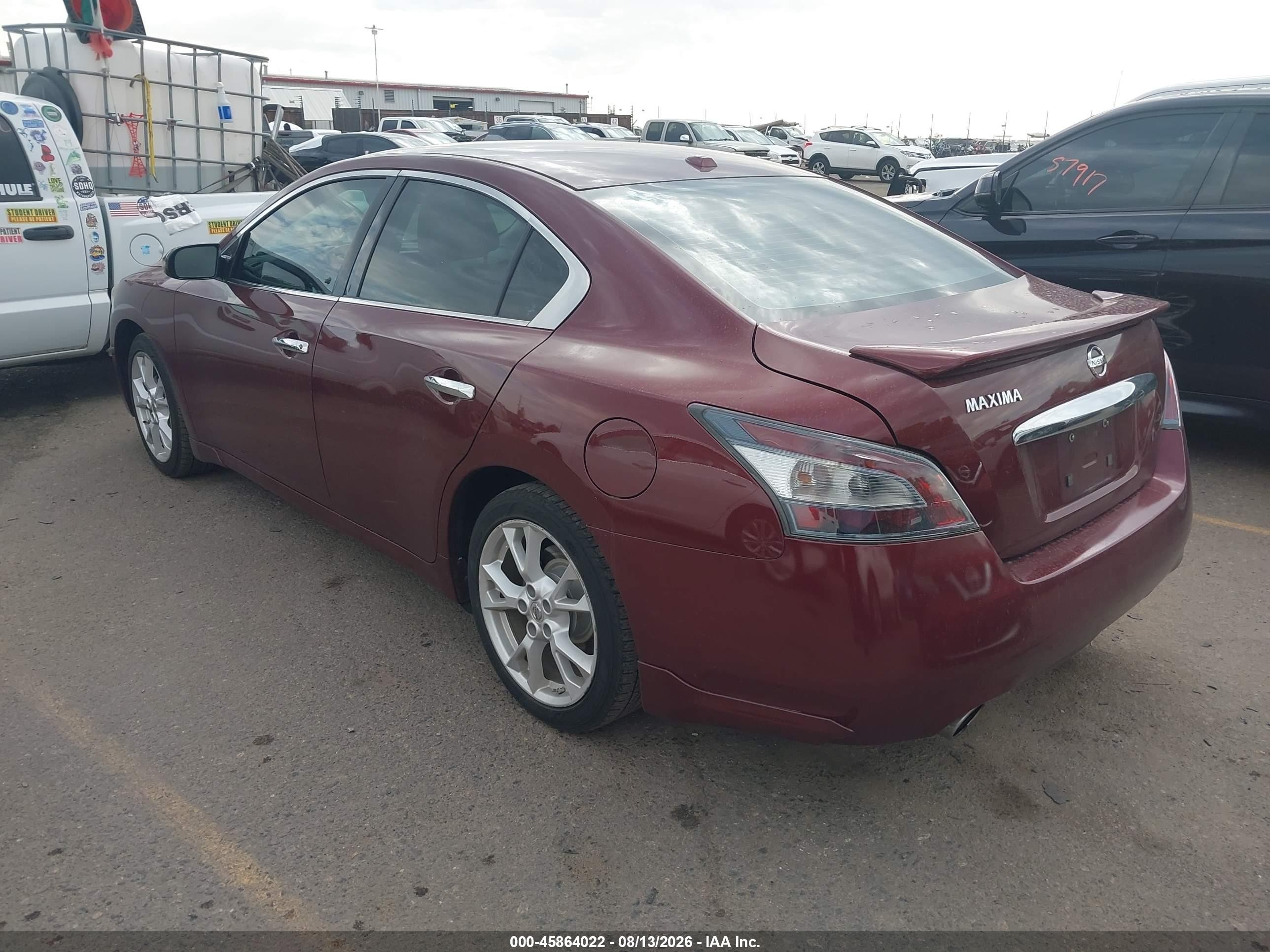 2013 Nissan Maxima 3.5 Sv Champagne vin: 1N4AA5APXDC803290