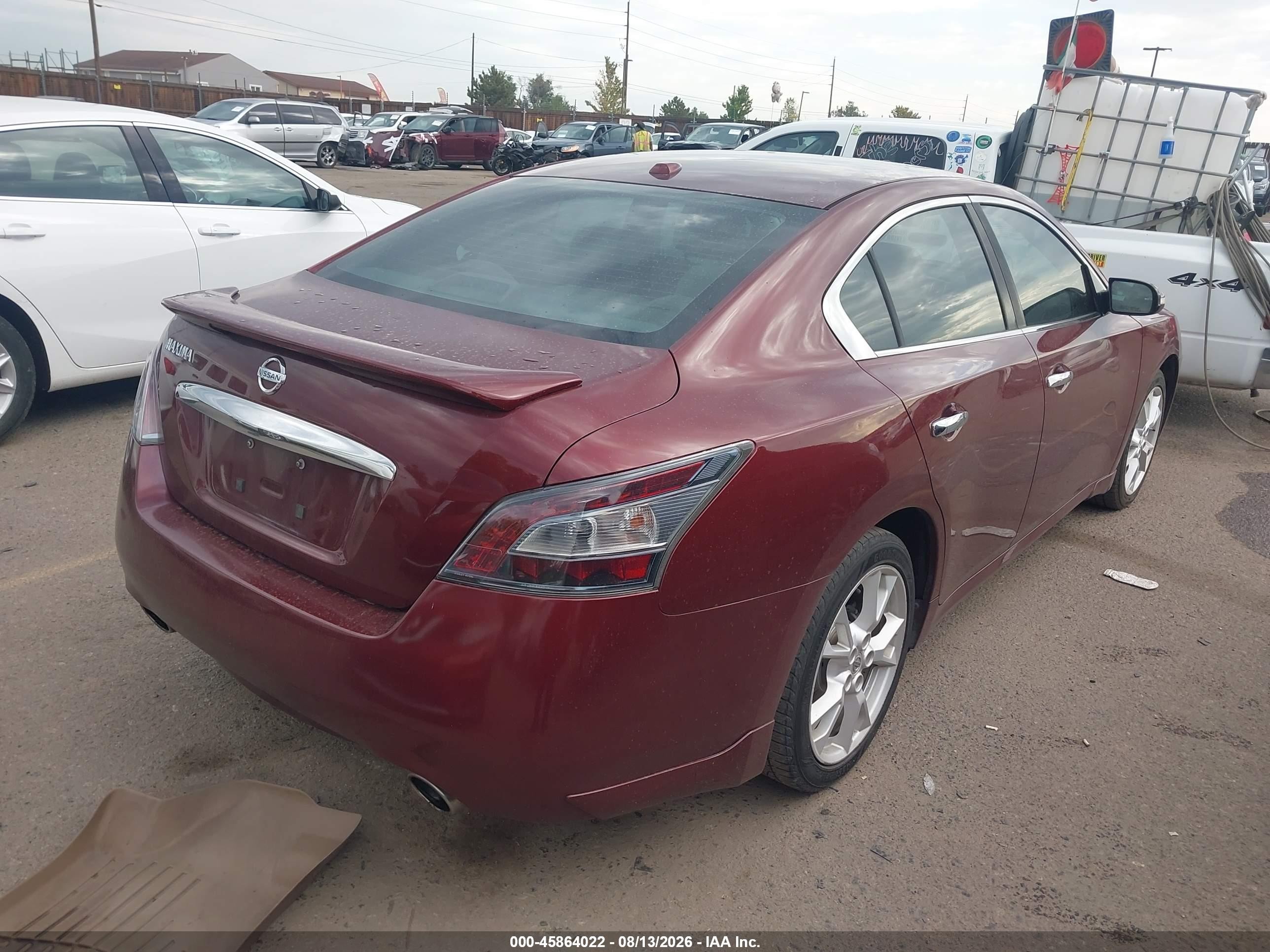 2013 Nissan Maxima 3.5 Sv Champagne vin: 1N4AA5APXDC803290