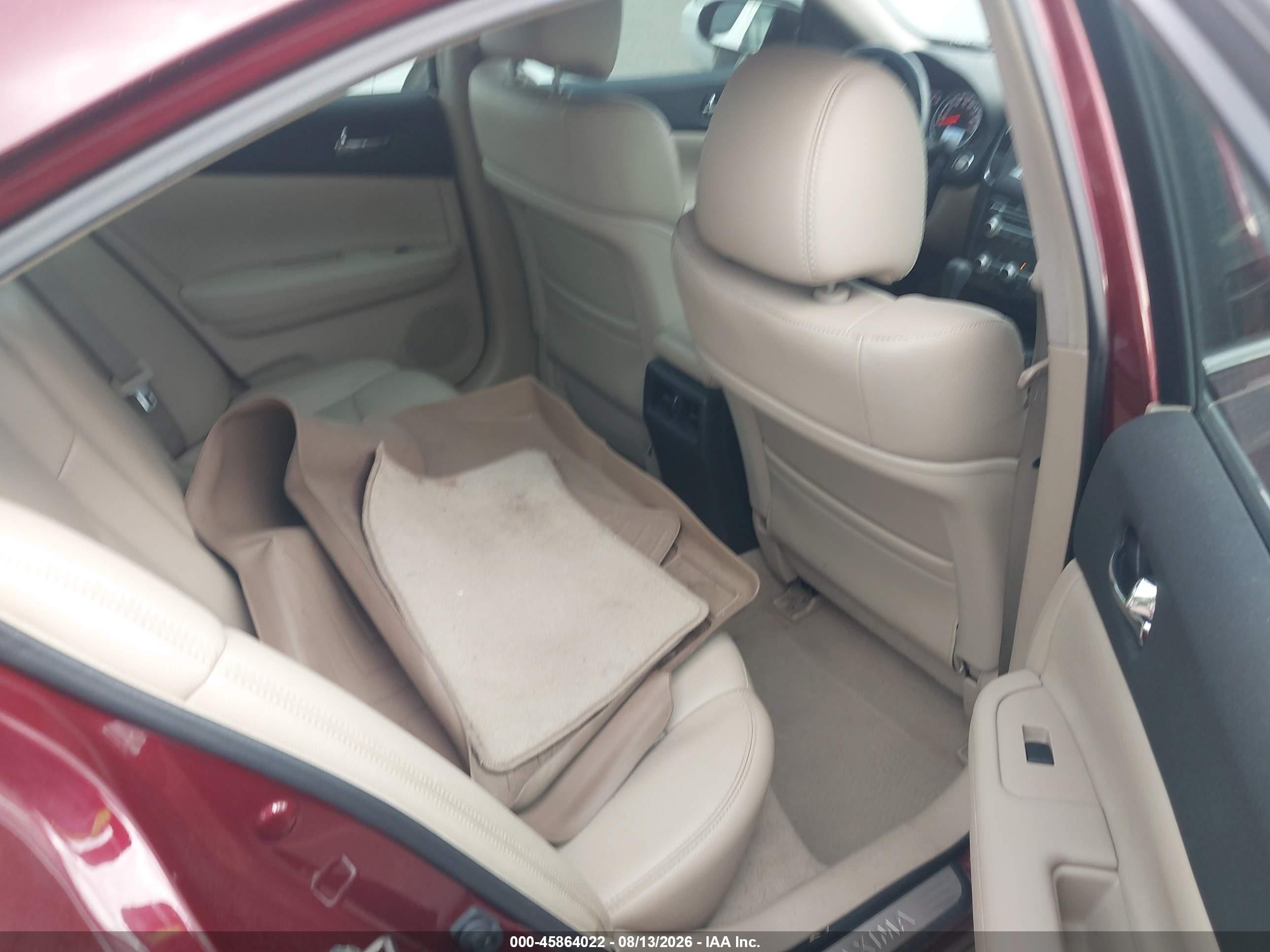 2013 Nissan Maxima 3.5 Sv Champagne vin: 1N4AA5APXDC803290