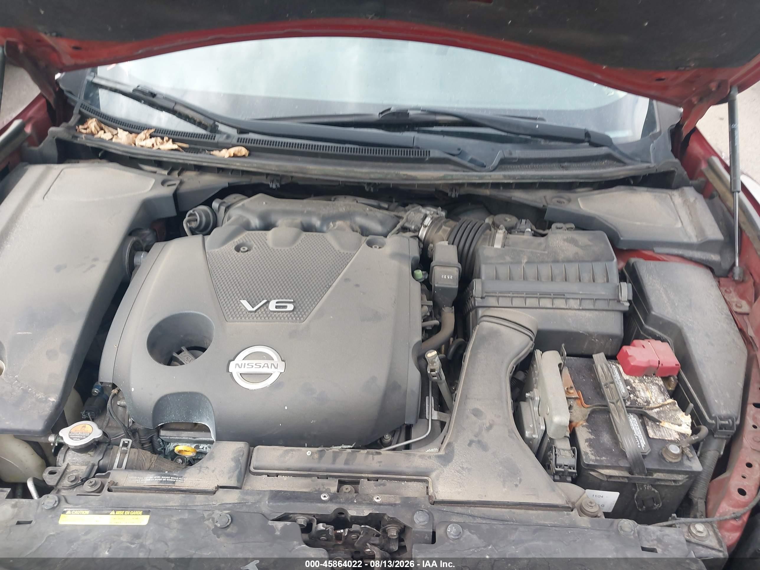 2013 Nissan Maxima 3.5 Sv Champagne vin: 1N4AA5APXDC803290