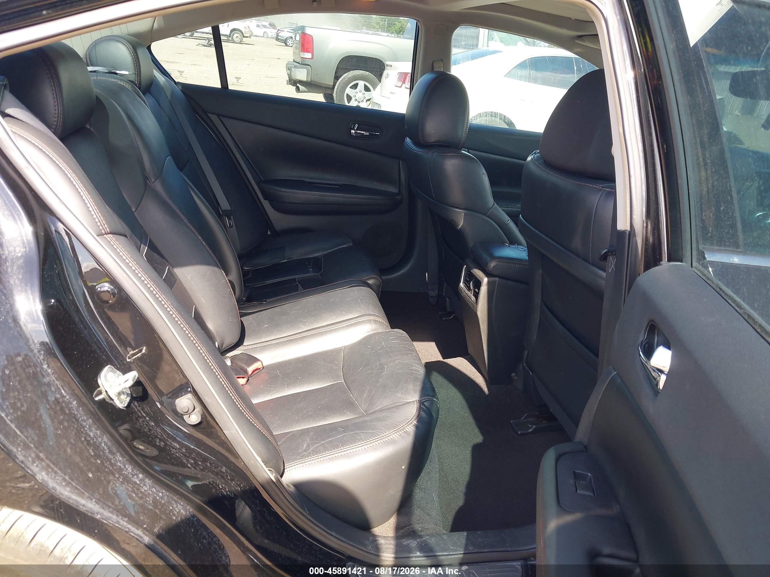 2013 Nissan Maxima 3.5 Sv Black vin: 1N4AA5APXDC809896