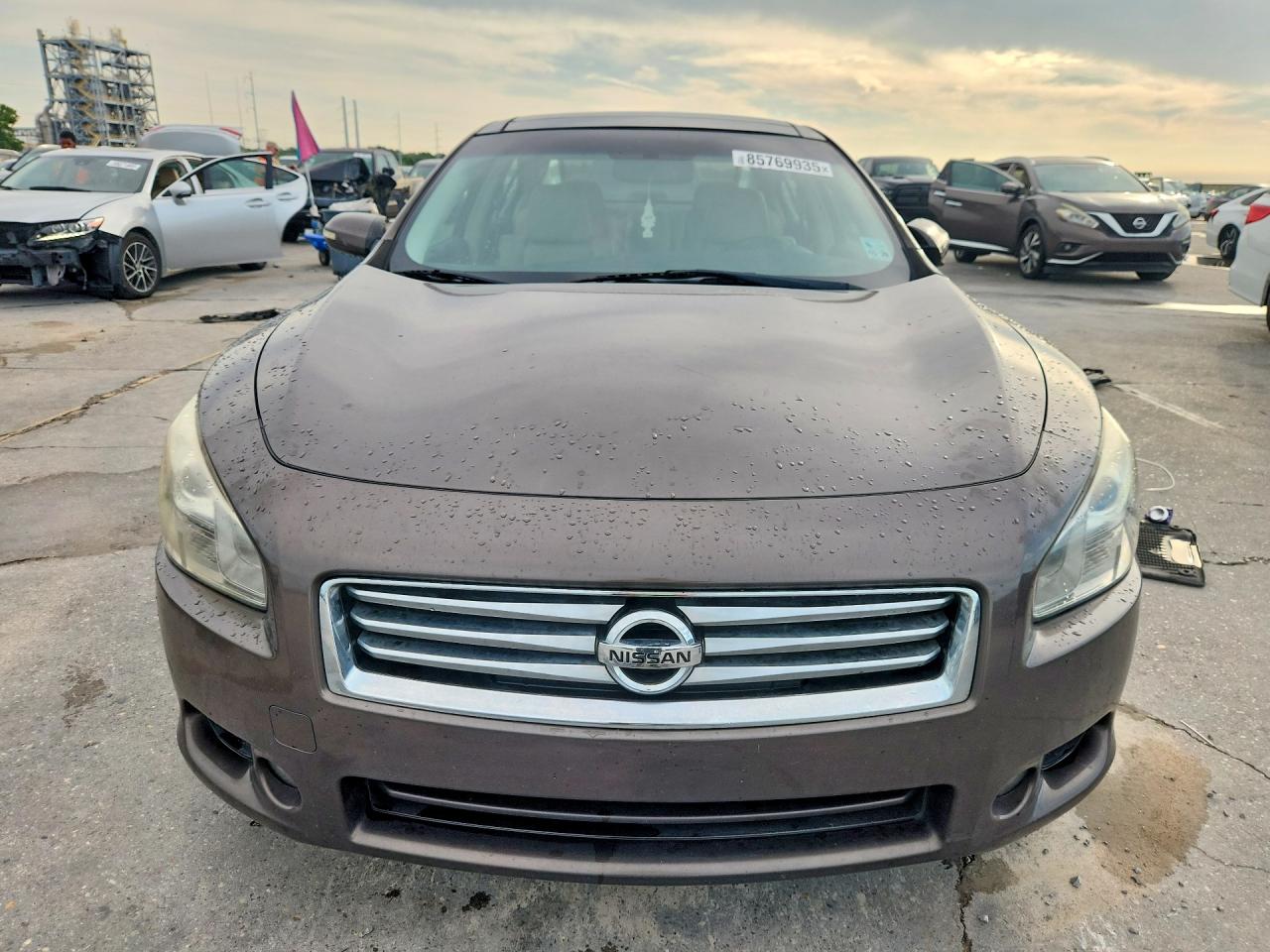 2013 Nissan Maxima 3.5 S Желто-коричневый vin: 1N4AA5APXDC812538