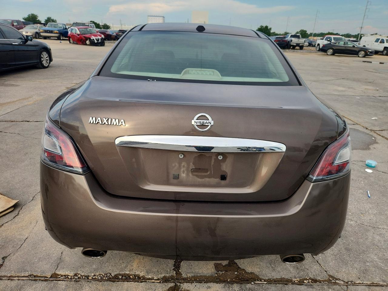 2013 Nissan Maxima 3.5 S Желто-коричневый vin: 1N4AA5APXDC812538