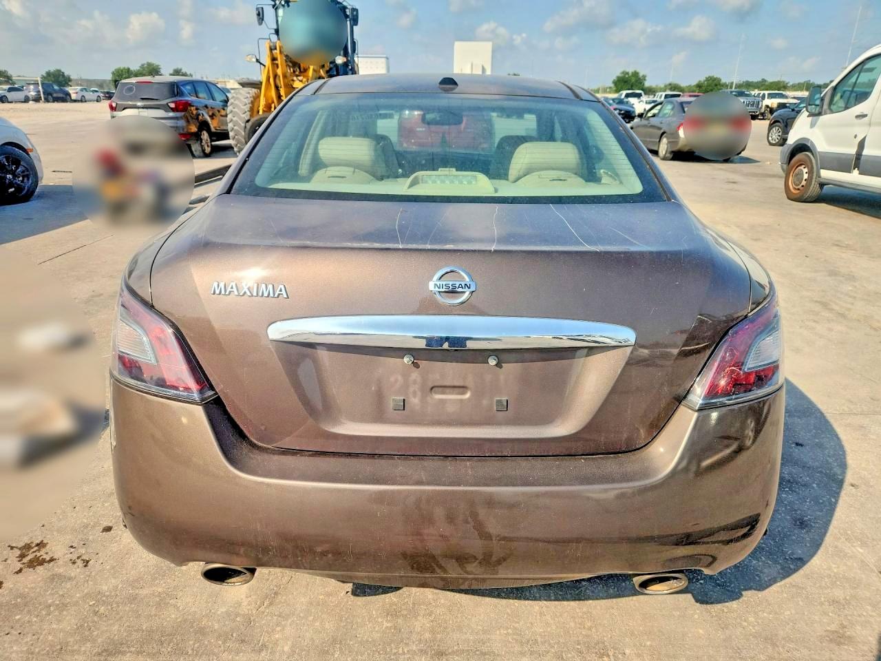 2013 Nissan Maxima 3.5 S Brown vin: 1N4AA5APXDC812538