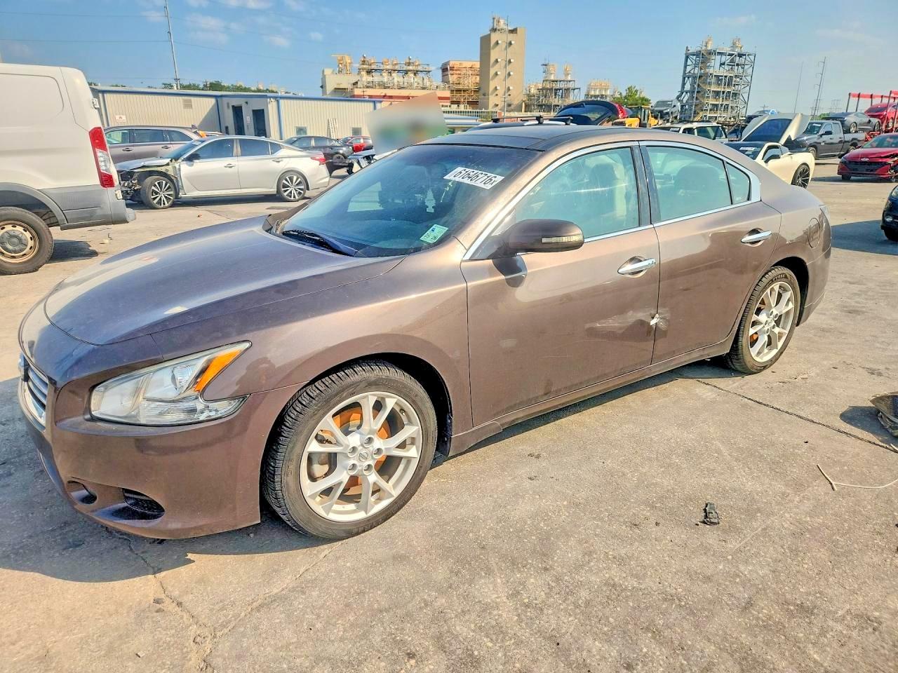 2013 Nissan Maxima 3.5 S Brown vin: 1N4AA5APXDC812538