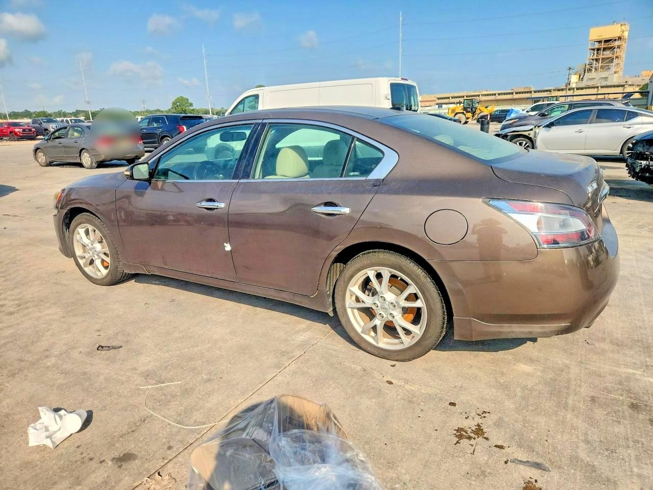 2013 Nissan Maxima 3.5 S Brown vin: 1N4AA5APXDC812538