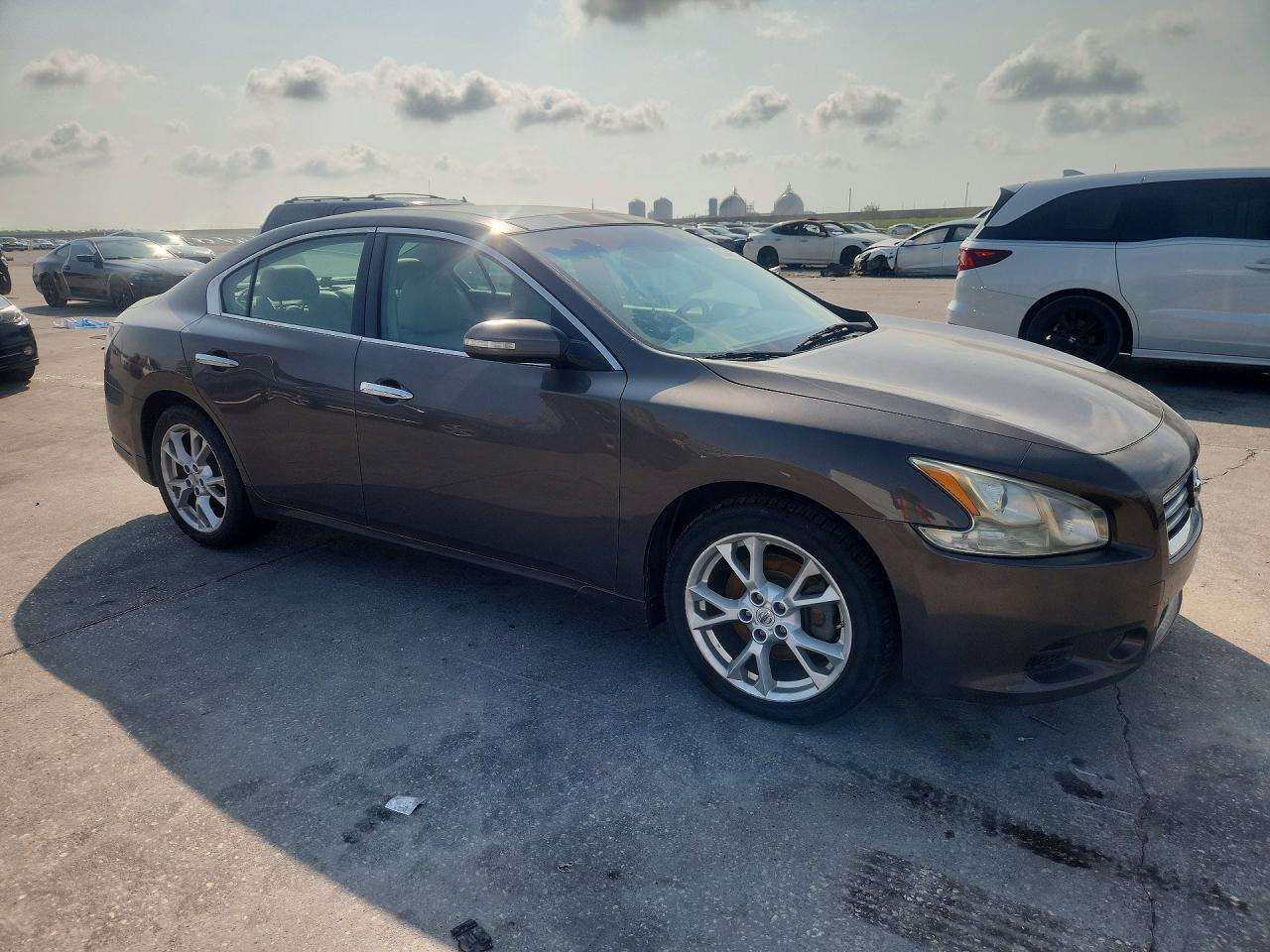 2013 Nissan Maxima 3.5 S Brown vin: 1N4AA5APXDC812538