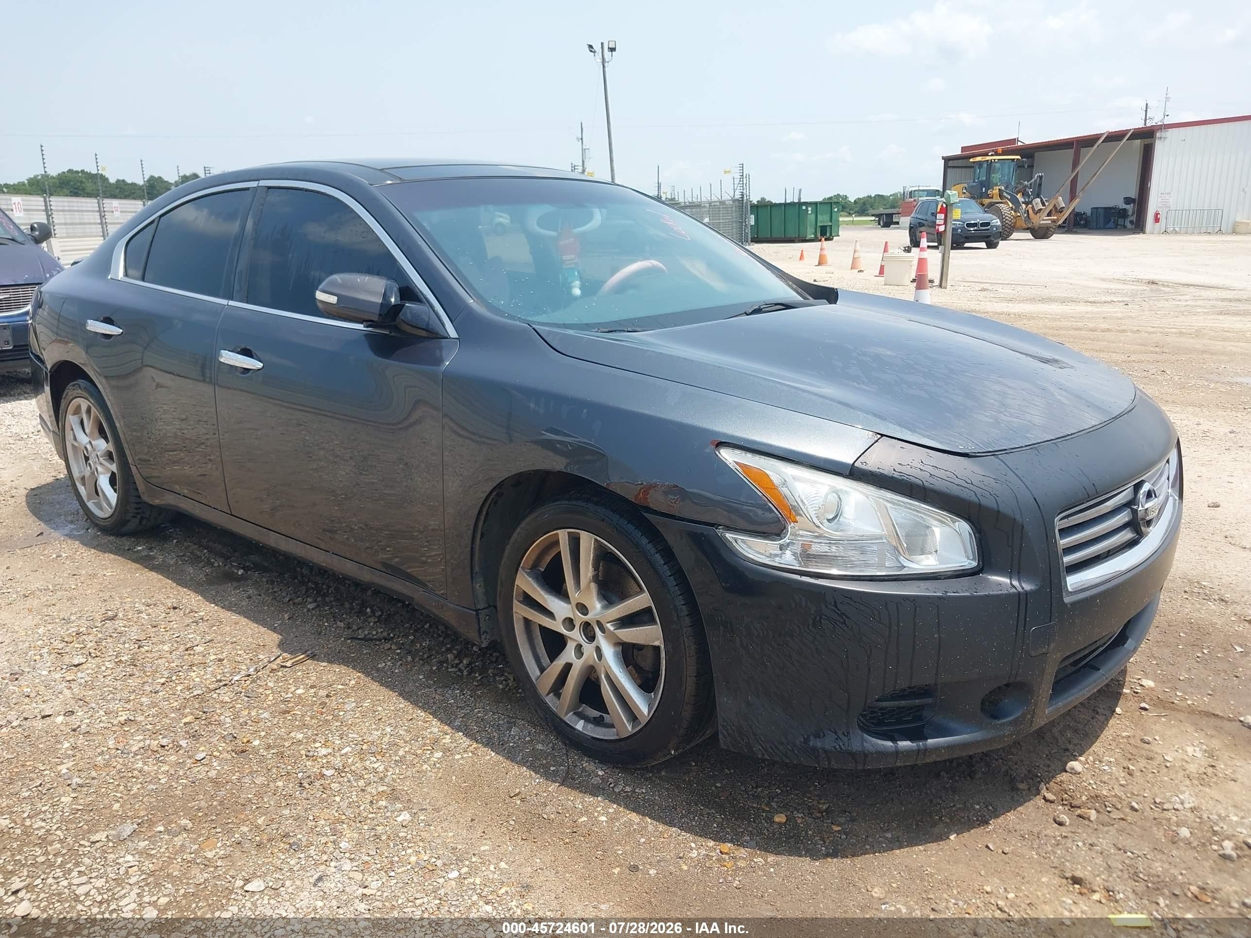 2013 Nissan Maxima 3.5 Sv Серый vin: 1N4AA5APXDC815875