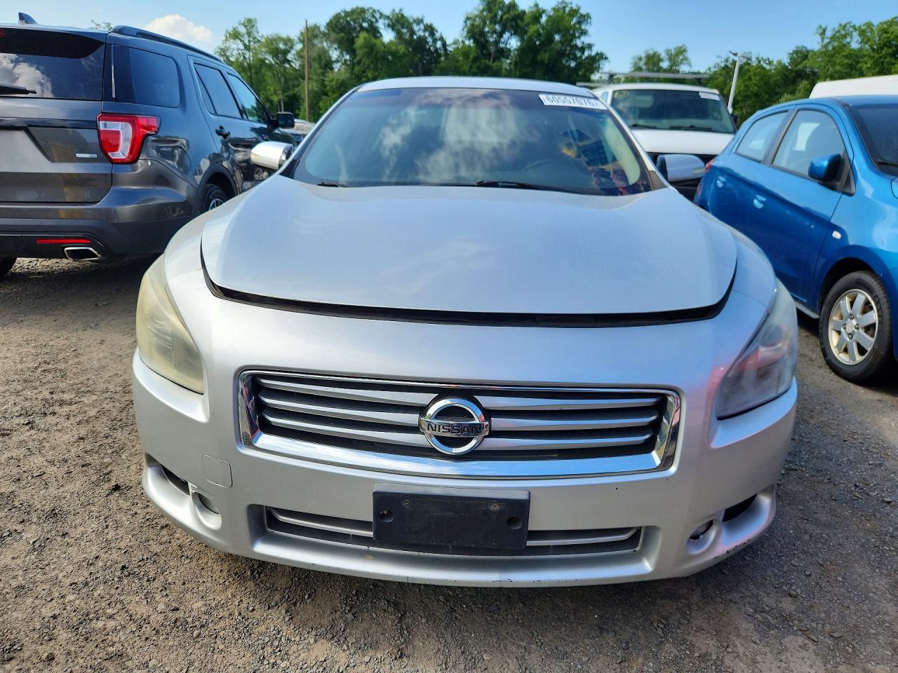 2013 Nissan Maxima 3.5 S Silver vin: 1N4AA5APXDC826505