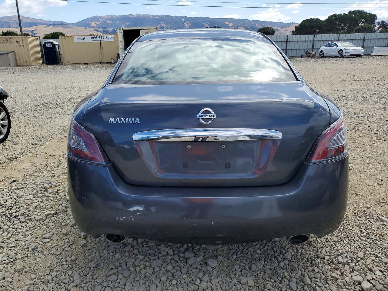 2013 Nissan Maxima 3.5 S Charcoal vin: 1N4AA5APXDC833034
