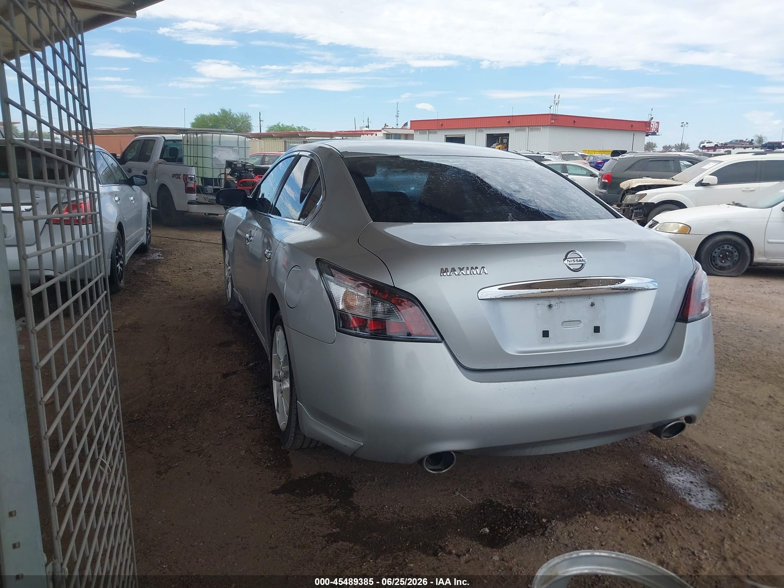 2013 Nissan Maxima 3.5 S Серый vin: 1N4AA5APXDC834166