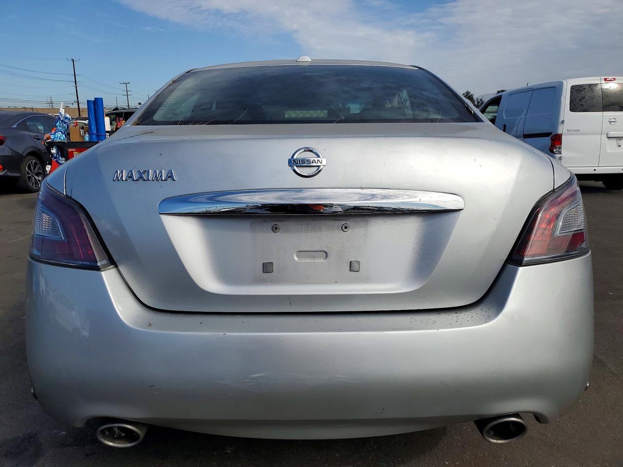 2013 Nissan Maxima 3.5 S Серебряный vin: 1N4AA5APXDC836595
