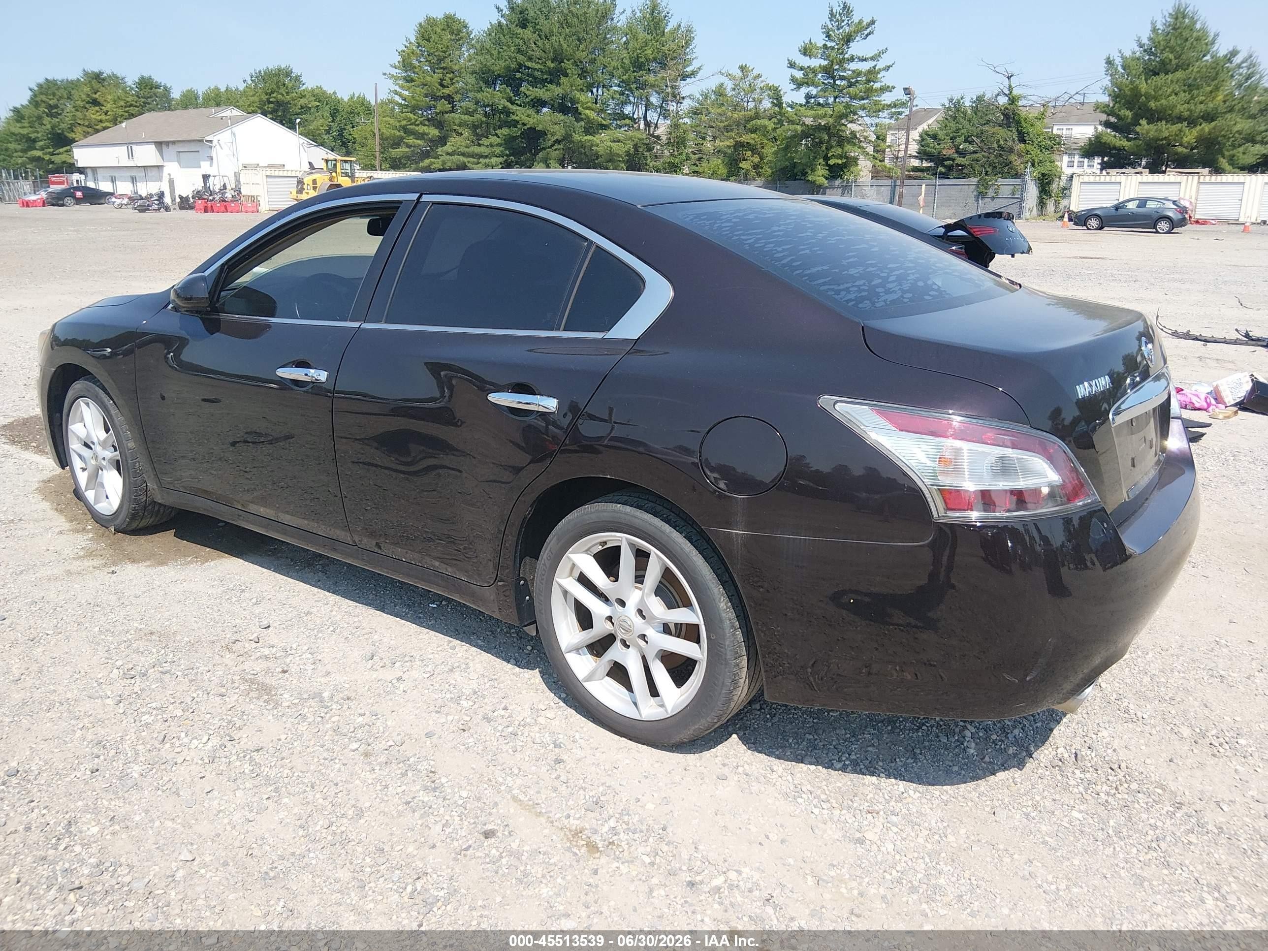 2013 Nissan Maxima 3.5 S Brown vin: 1N4AA5APXDC837276