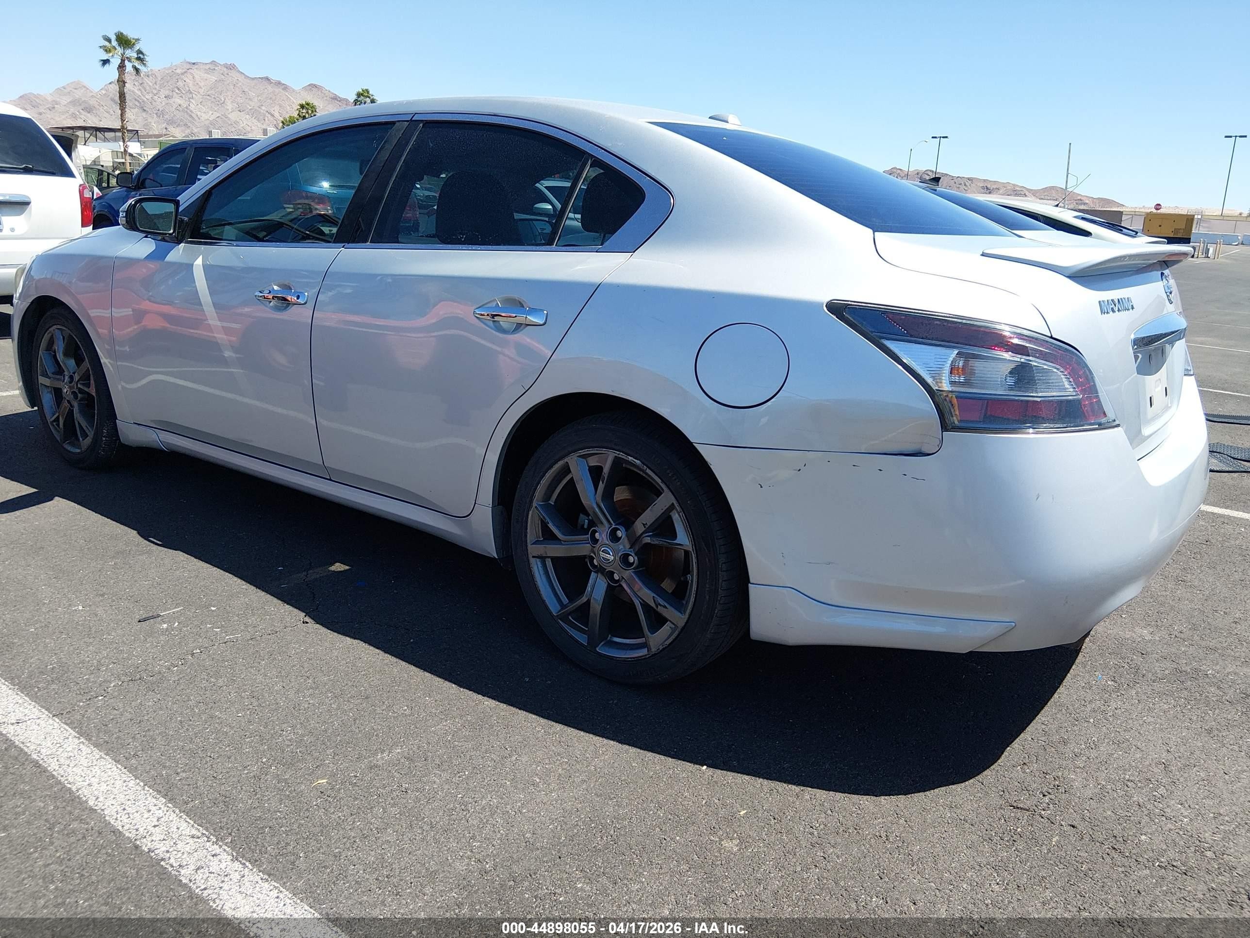2013 Nissan Maxima 3.5 Sv Silver vin: 1N4AA5APXDC841800