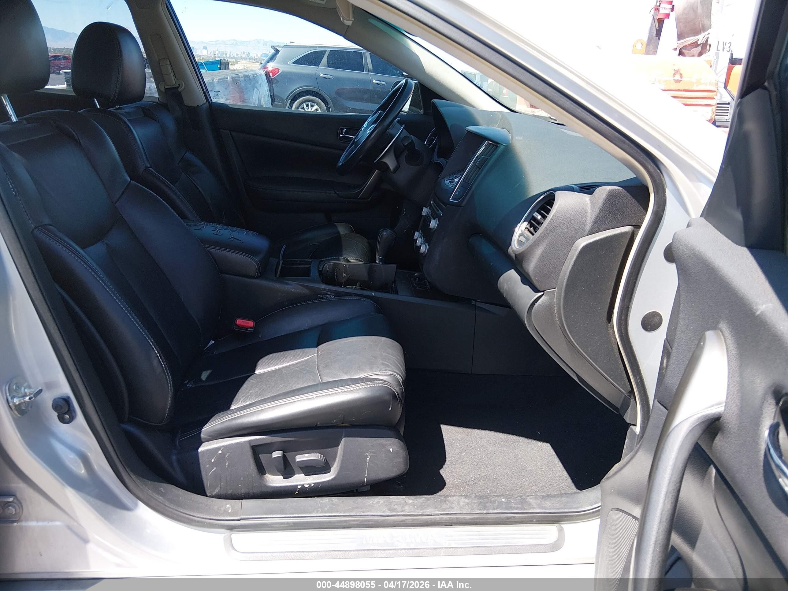 2013 Nissan Maxima 3.5 Sv Silver vin: 1N4AA5APXDC841800