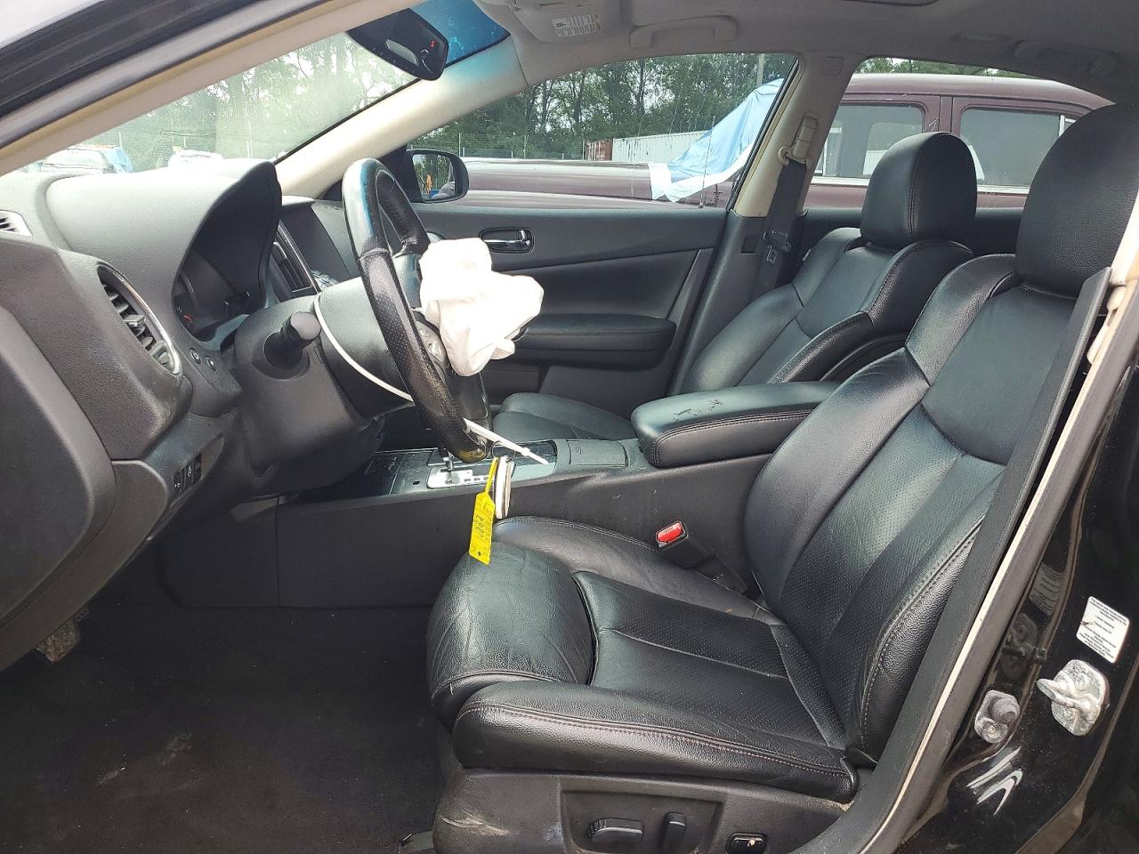 2013 Nissan Maxima 3.5 S Black vin: 1N4AA5APXDC845054
