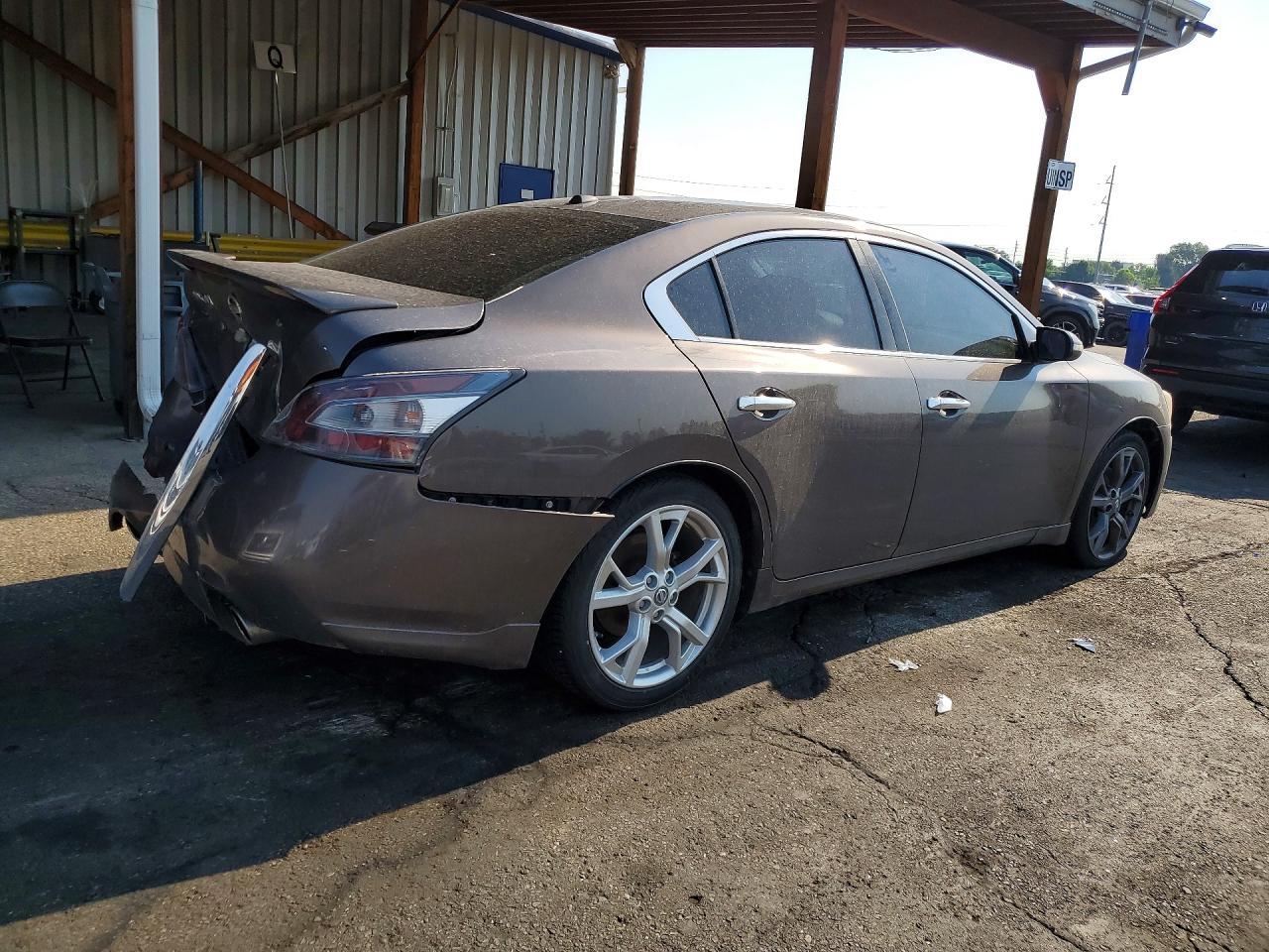 2013 Nissan Maxima 3.5 S Brown vin: 1N4AA5APXDC845409