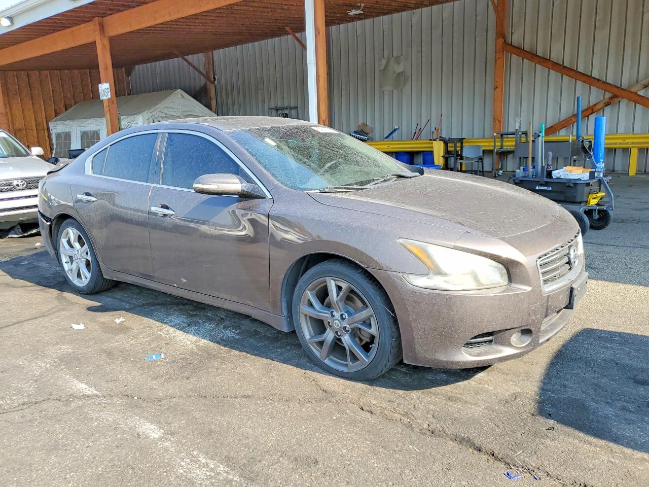 2013 Nissan Maxima 3.5 S Brown vin: 1N4AA5APXDC845409