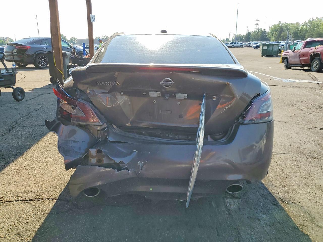 2013 Nissan Maxima 3.5 S Brown vin: 1N4AA5APXDC845409
