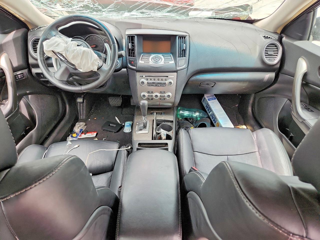 2013 Nissan Maxima 3.5 Sv Burgundy vin: 1N4AA5APXDC848018