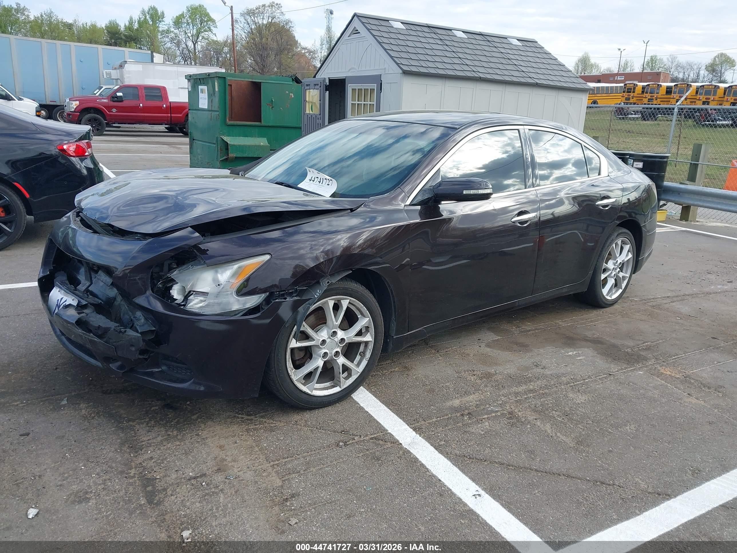 2013 Nissan Maxima 3.5 Sv Black vin: 1N4AA5APXDC848214