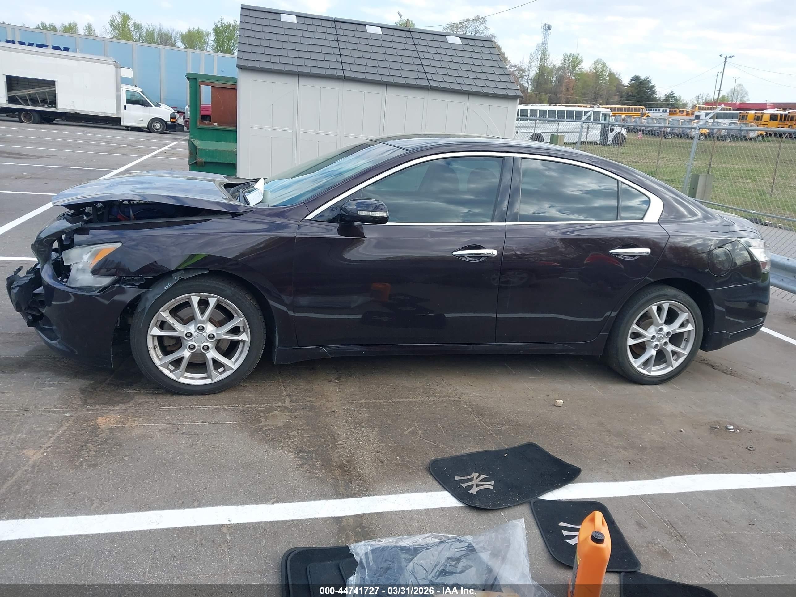 2013 Nissan Maxima 3.5 Sv Black vin: 1N4AA5APXDC848214