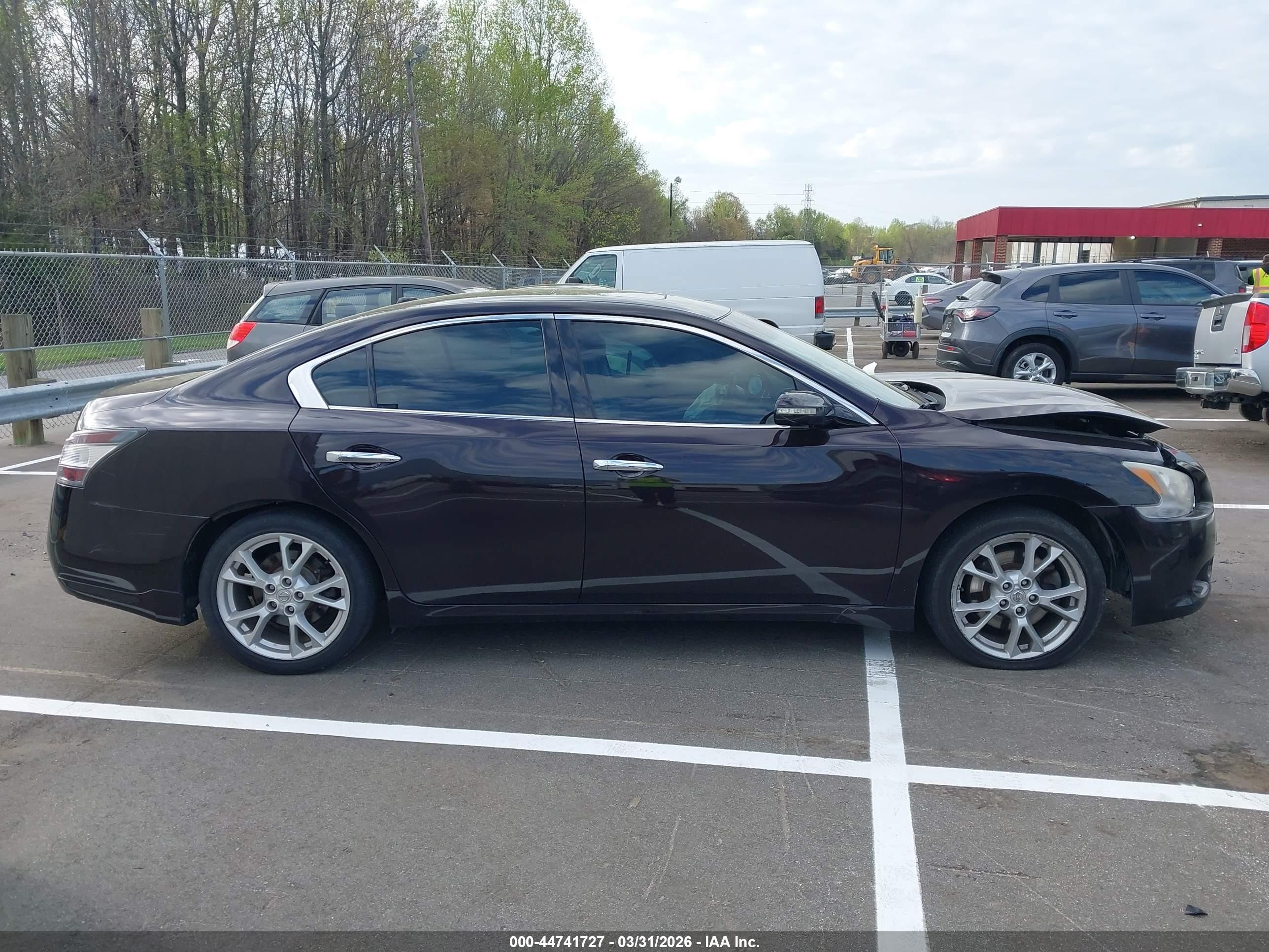 2013 Nissan Maxima 3.5 Sv Black vin: 1N4AA5APXDC848214