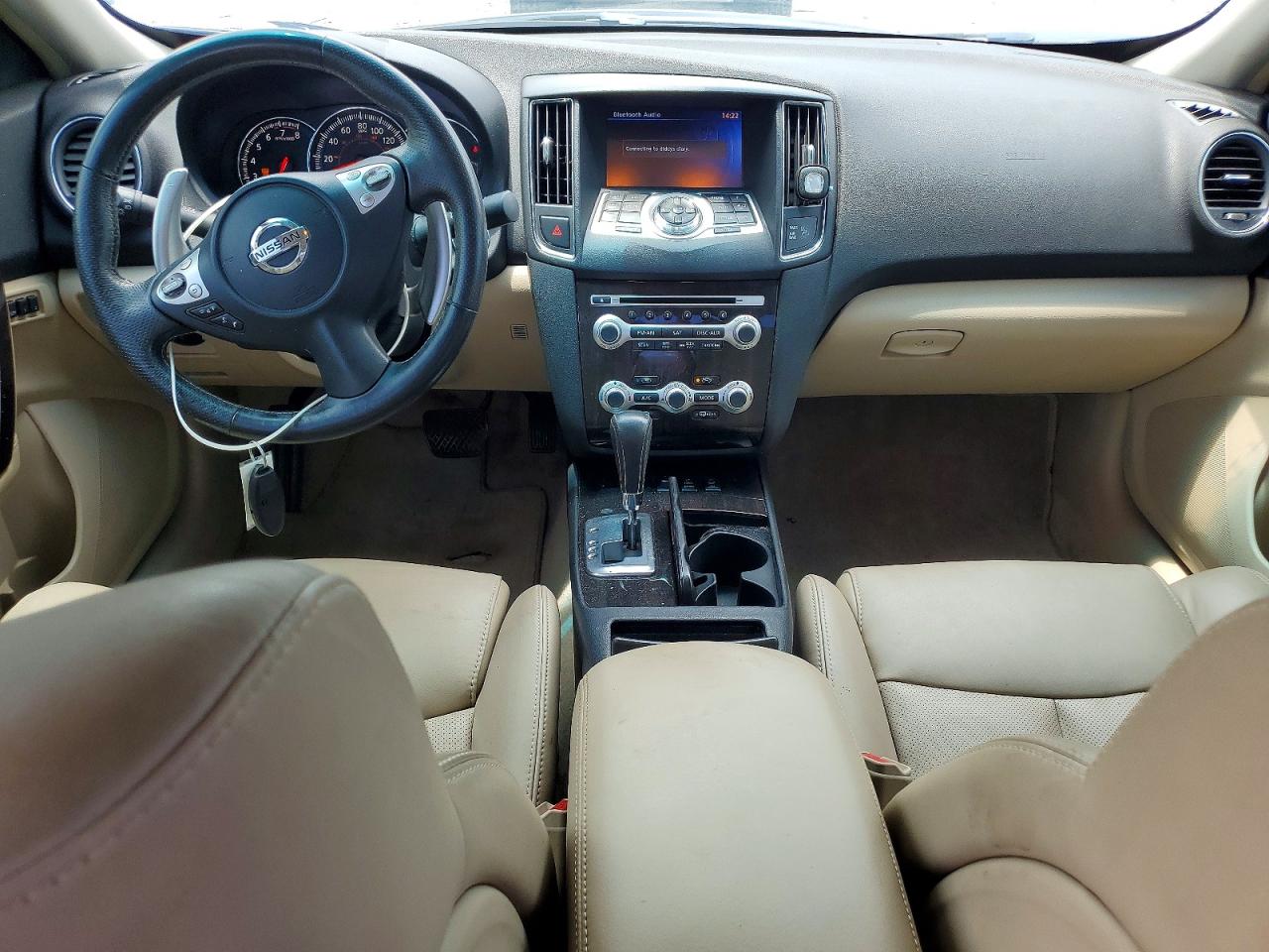 2014 Nissan Maxima 3.5 Sv Blue vin: 1N4AA5APXEC442905