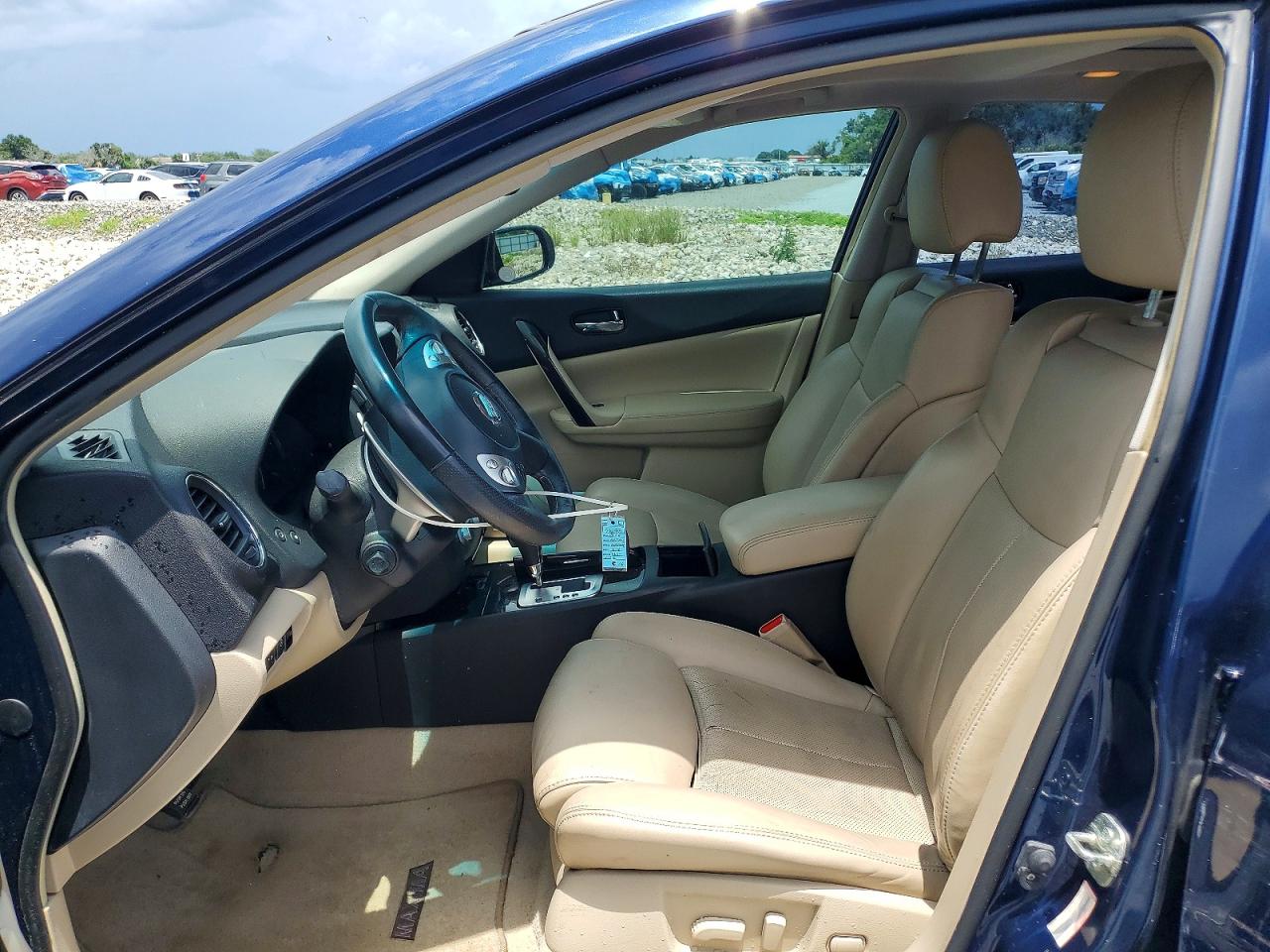 2014 Nissan Maxima 3.5 Sv Blue vin: 1N4AA5APXEC442905